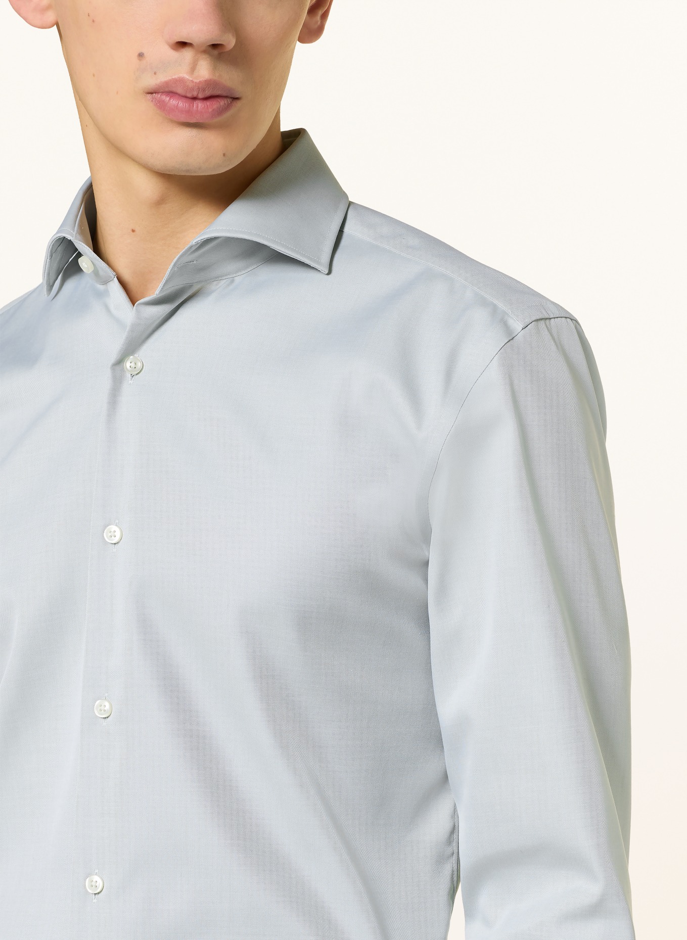 BOSS Hemd HANK Slim Fit: MINT