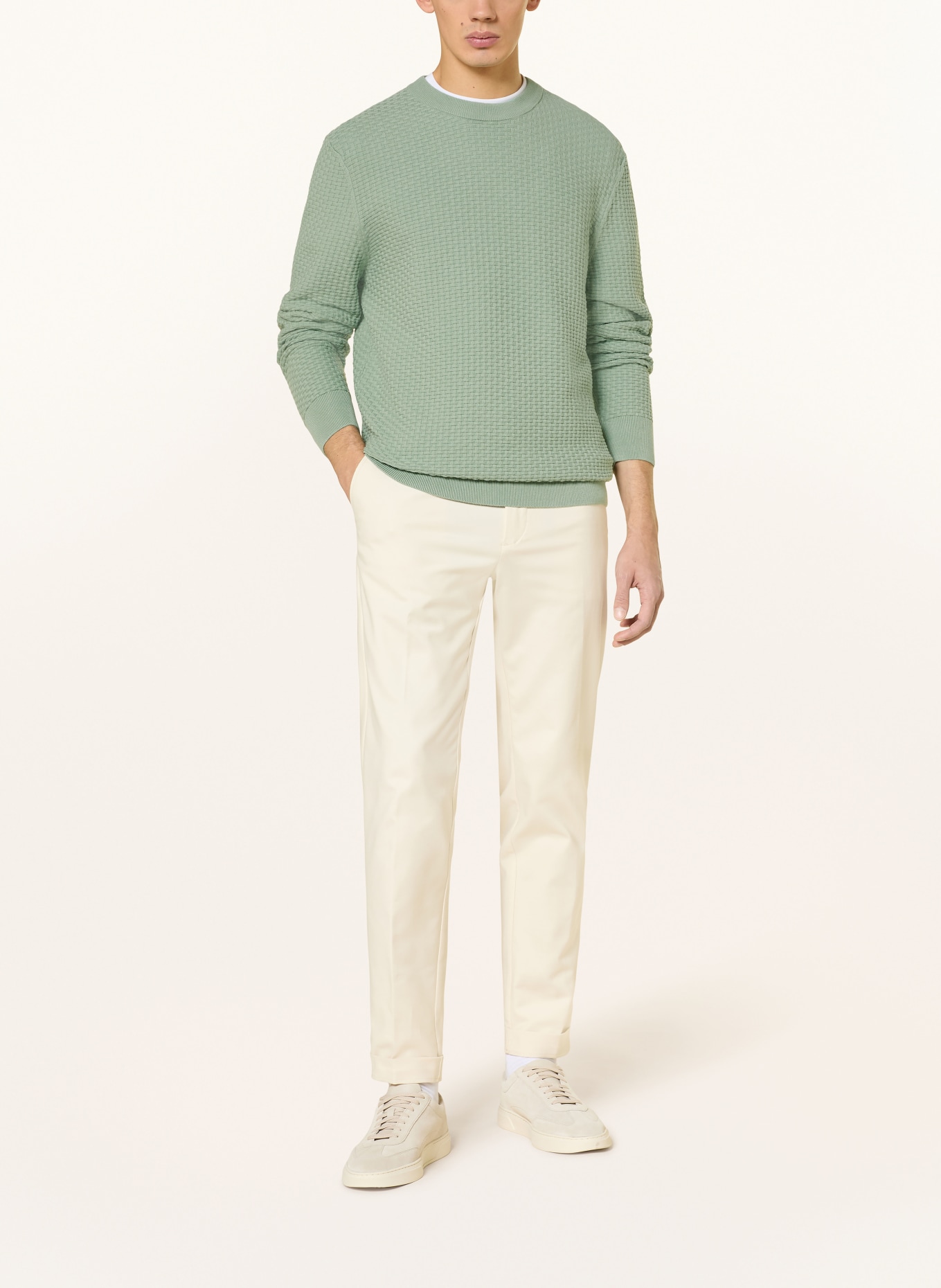 BOSS Pullover IMBERTO: GRÜN