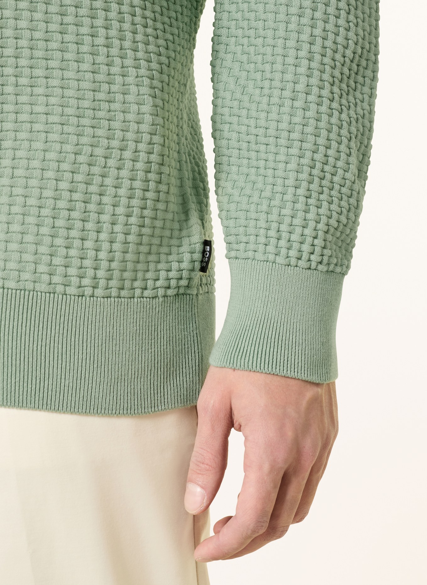 BOSS Pullover IMBERTO: GRÜN