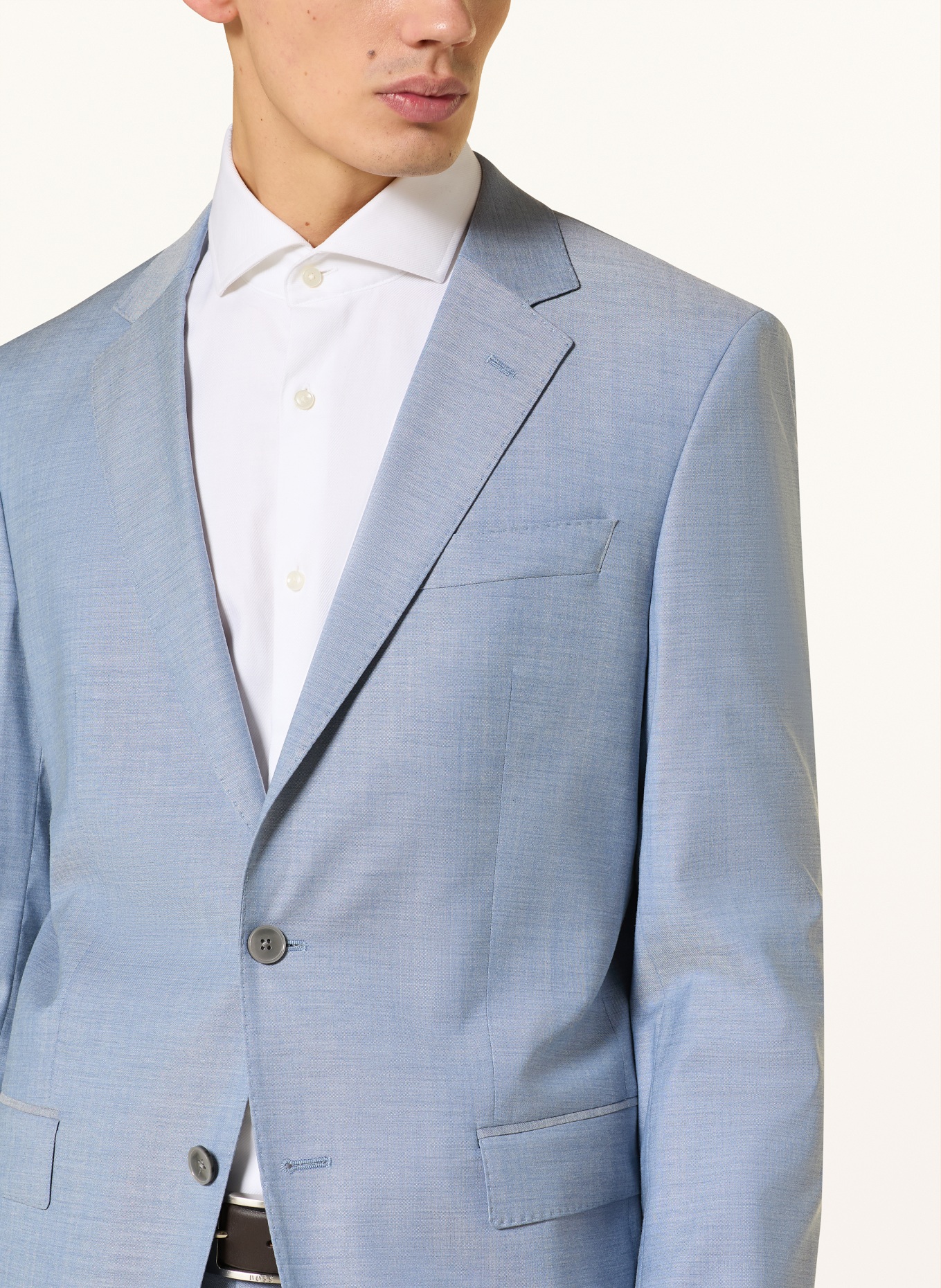 BOSS HUGE Slim Fit Suit Jacket: 531 LIGHT/PASTEL PURPLE