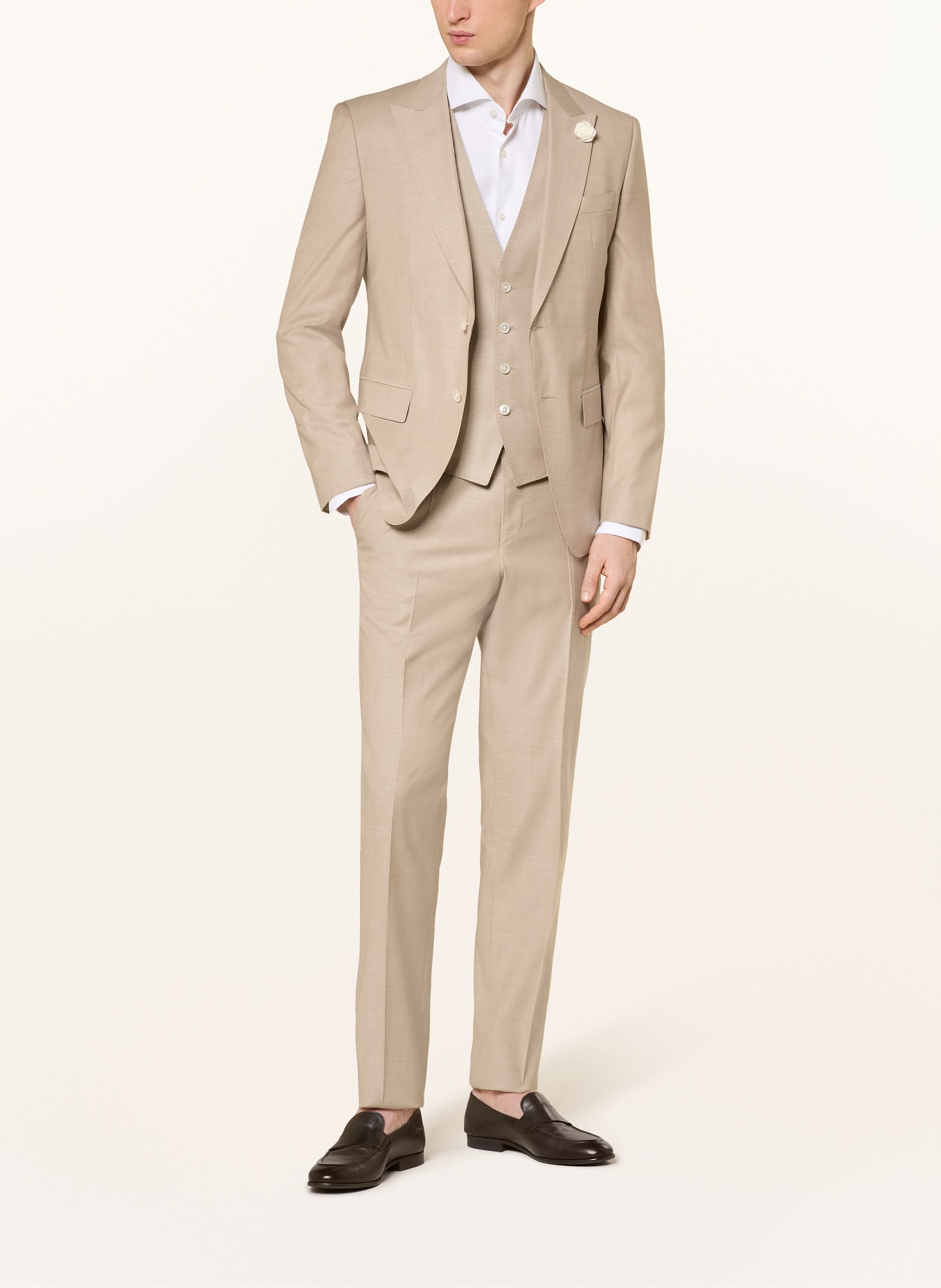 BOSS Sako HUGE Slim Fit: 275 LIGHT BEIGE