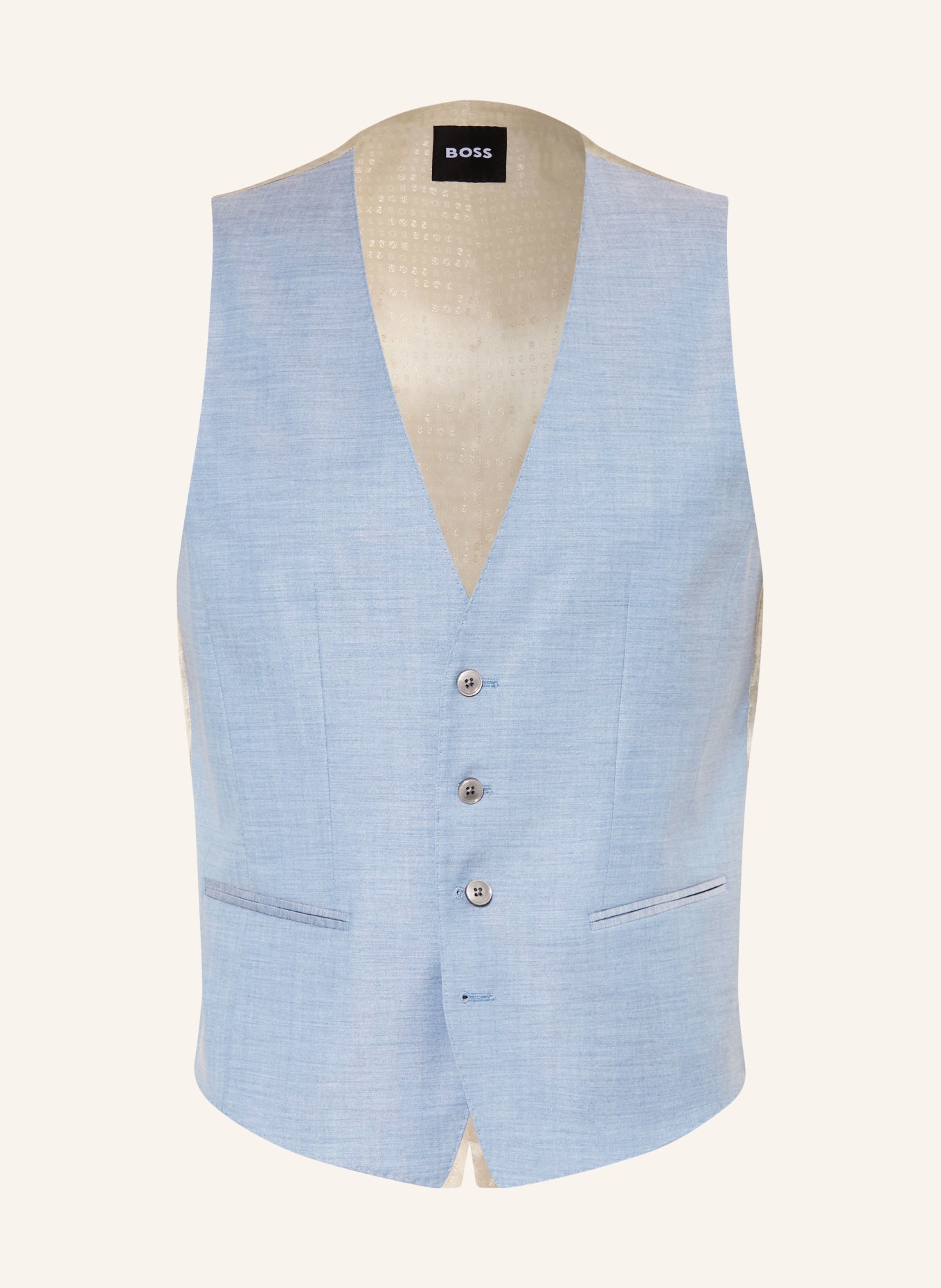 BOSS Anzugweste HUGE Slim Fit: 531 LIGHT/PASTEL PURPLE