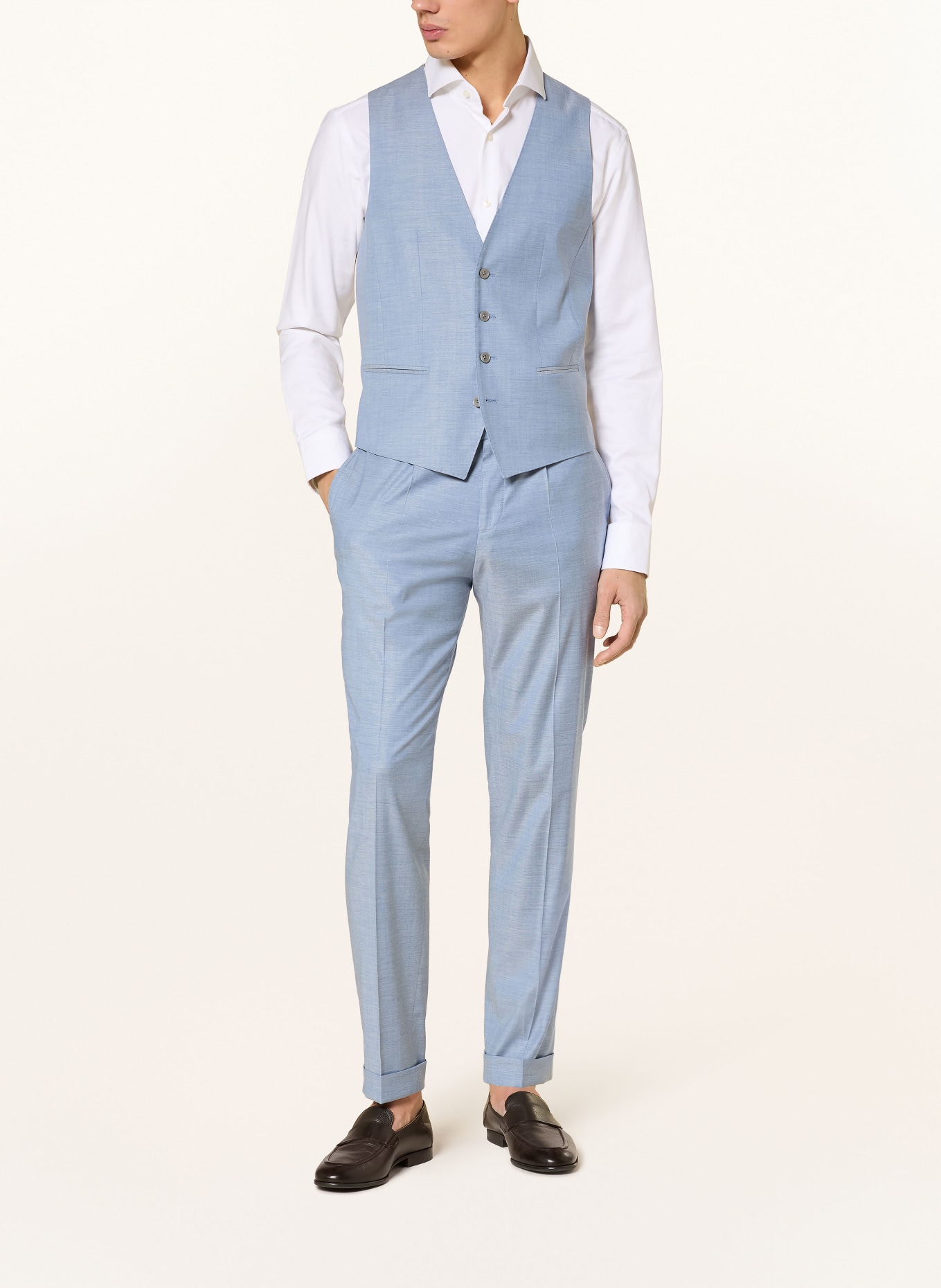 BOSS Anzugweste HUGE Slim Fit: 531 LIGHT/PASTEL PURPLE