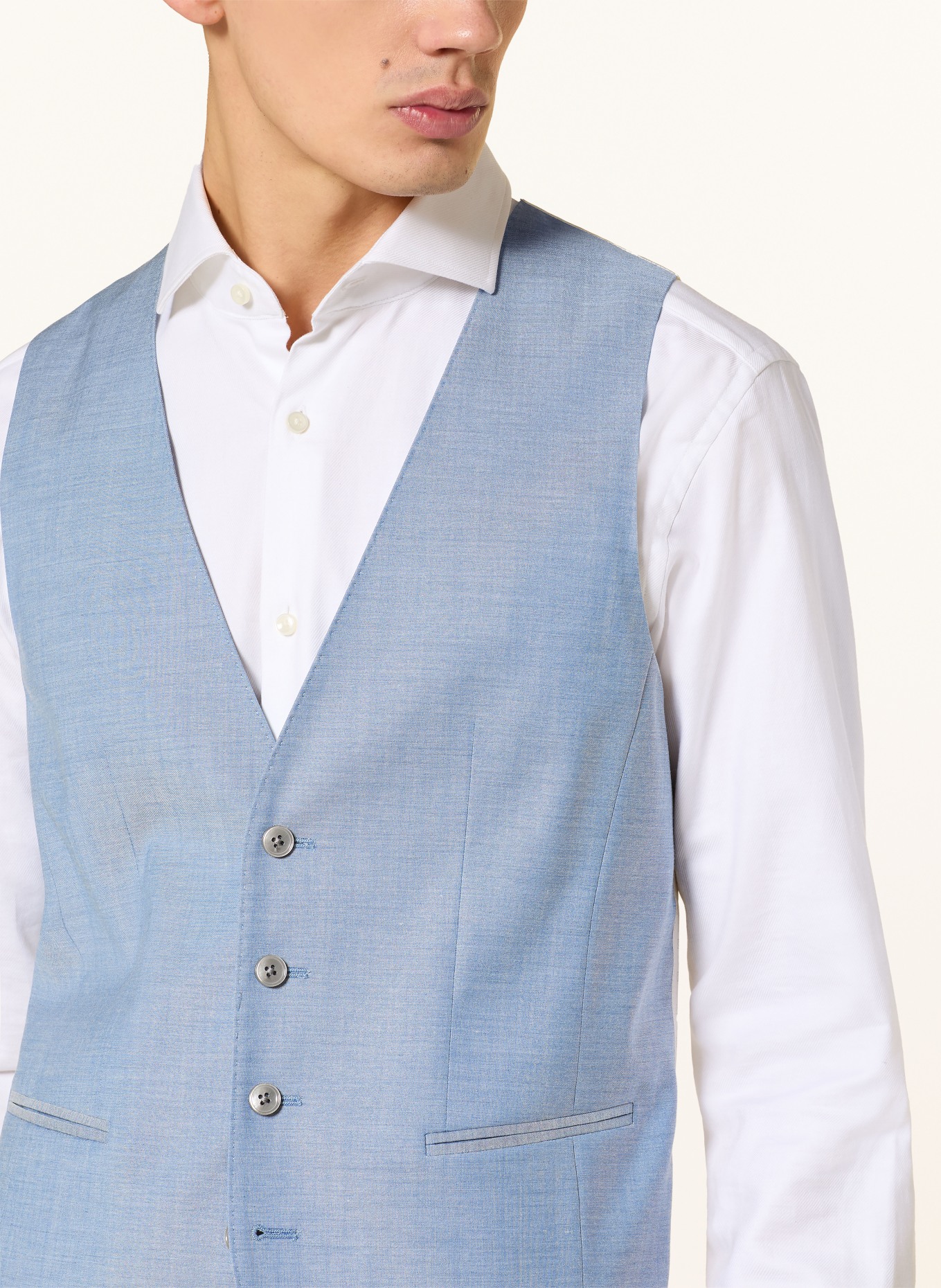 BOSS Anzugweste HUGE Slim Fit: 531 LIGHT/PASTEL PURPLE