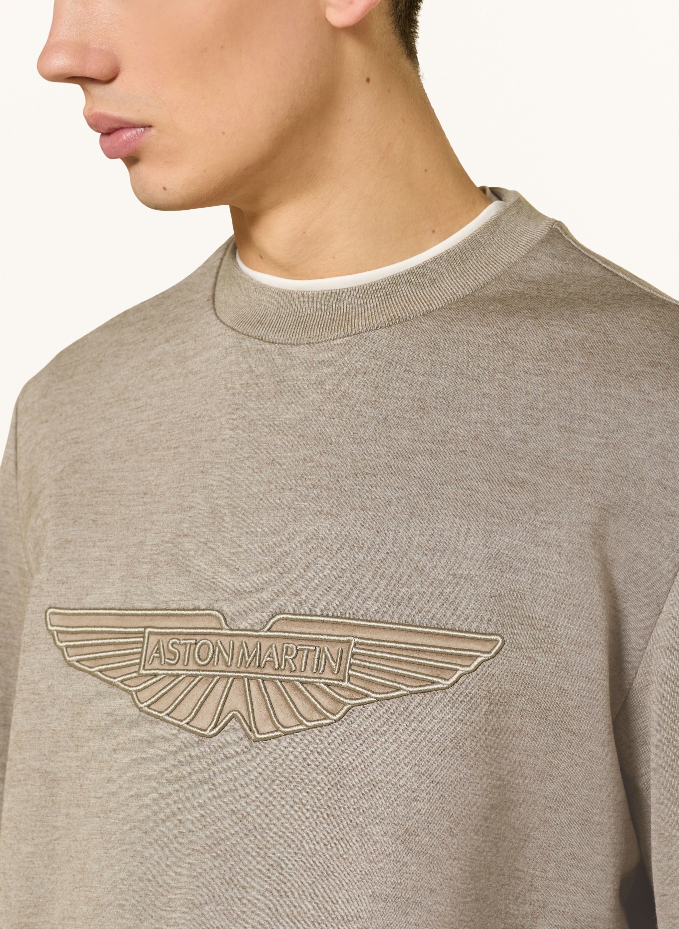 BOSS SOLERI sweatshirt: TAUPE