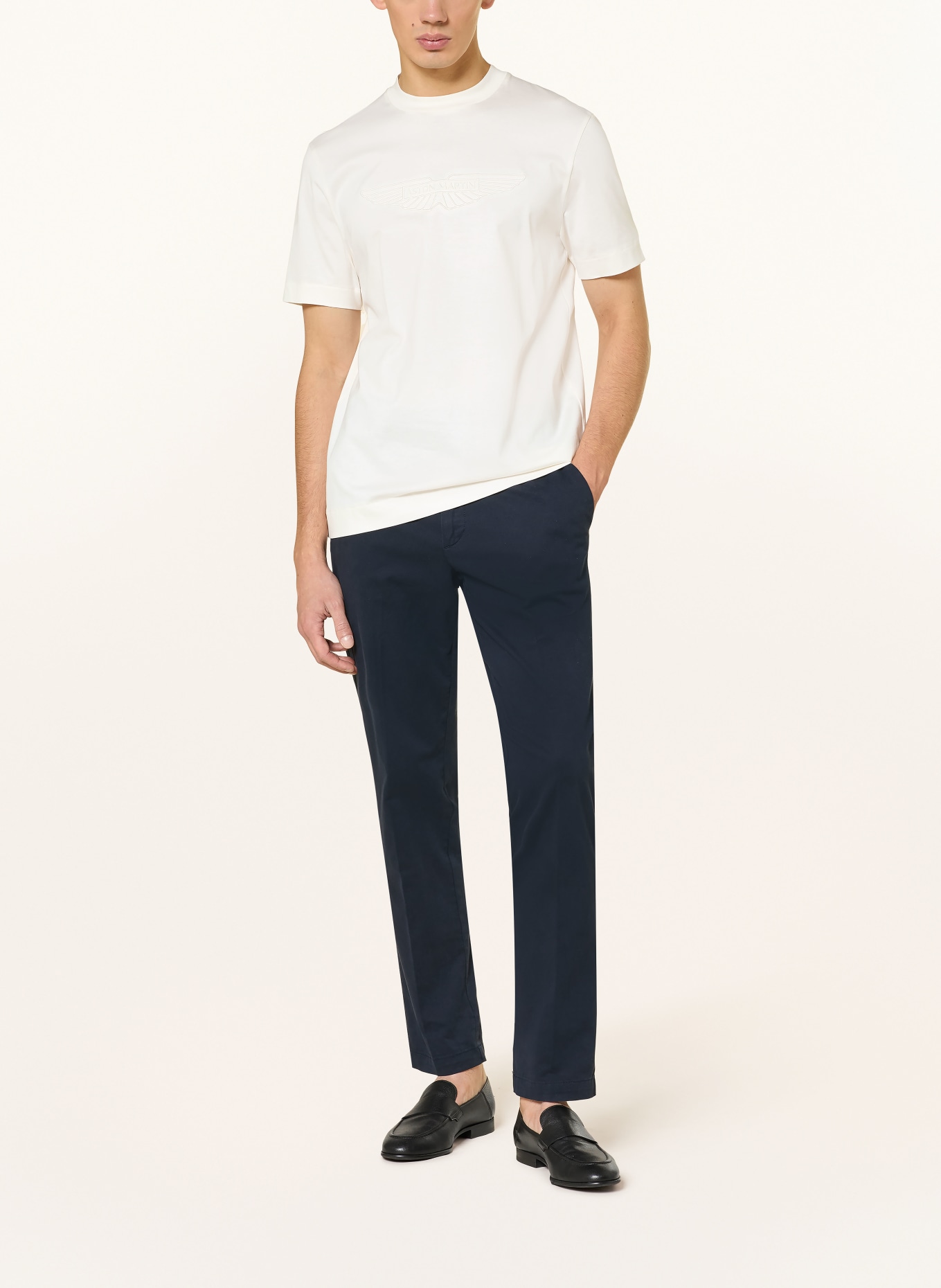 BOSS Koszulka THOMPSON: ECRU