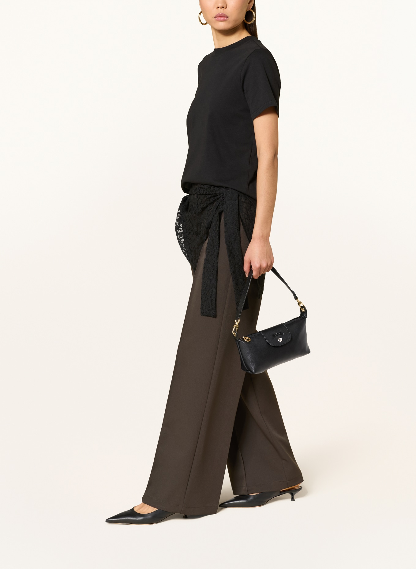 LONGCHAMP Schultertasche LE PLIAGE XTRA: SCHWARZ