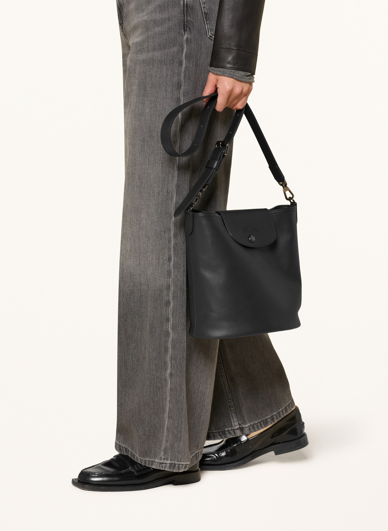 LONGCHAMP Umhängetasche LE PLIAGE XTRA: SCHWARZ