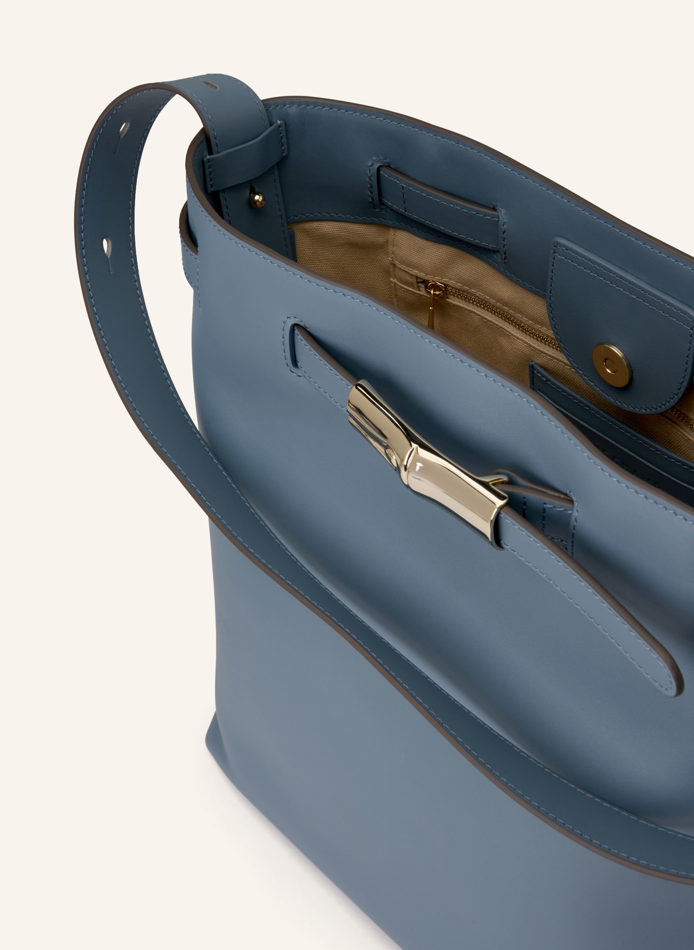 LONGCHAMP Schultertasche: HELLBLAU
