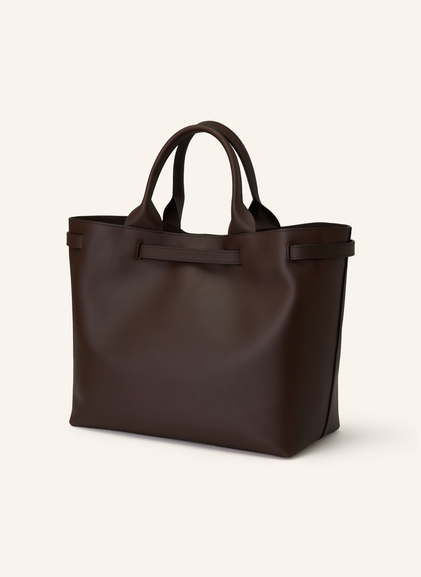 LONGCHAMP Shopper LE SMART: DUNKELBRAUN