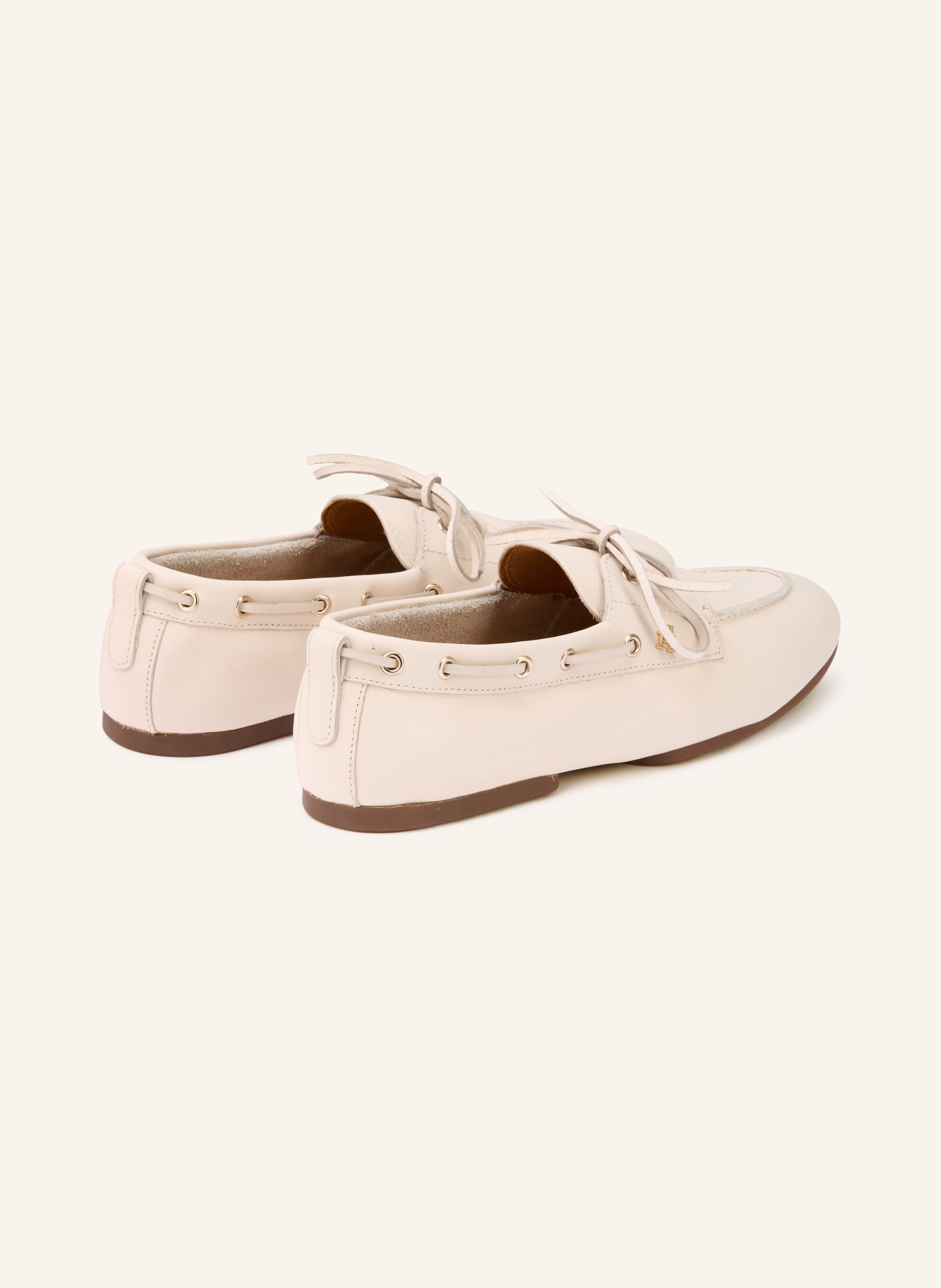 TOMMY HILFIGER Bootsschuhe: ECRU