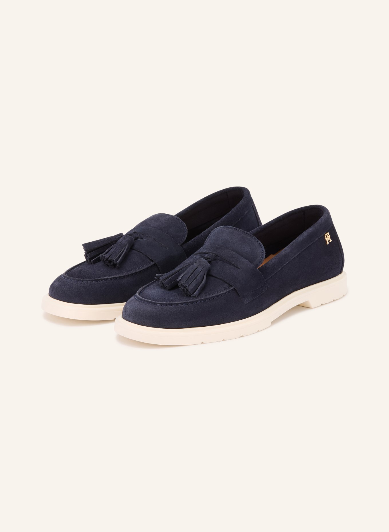 TOMMY HILFIGER Penny loafers: GRANATOWY
