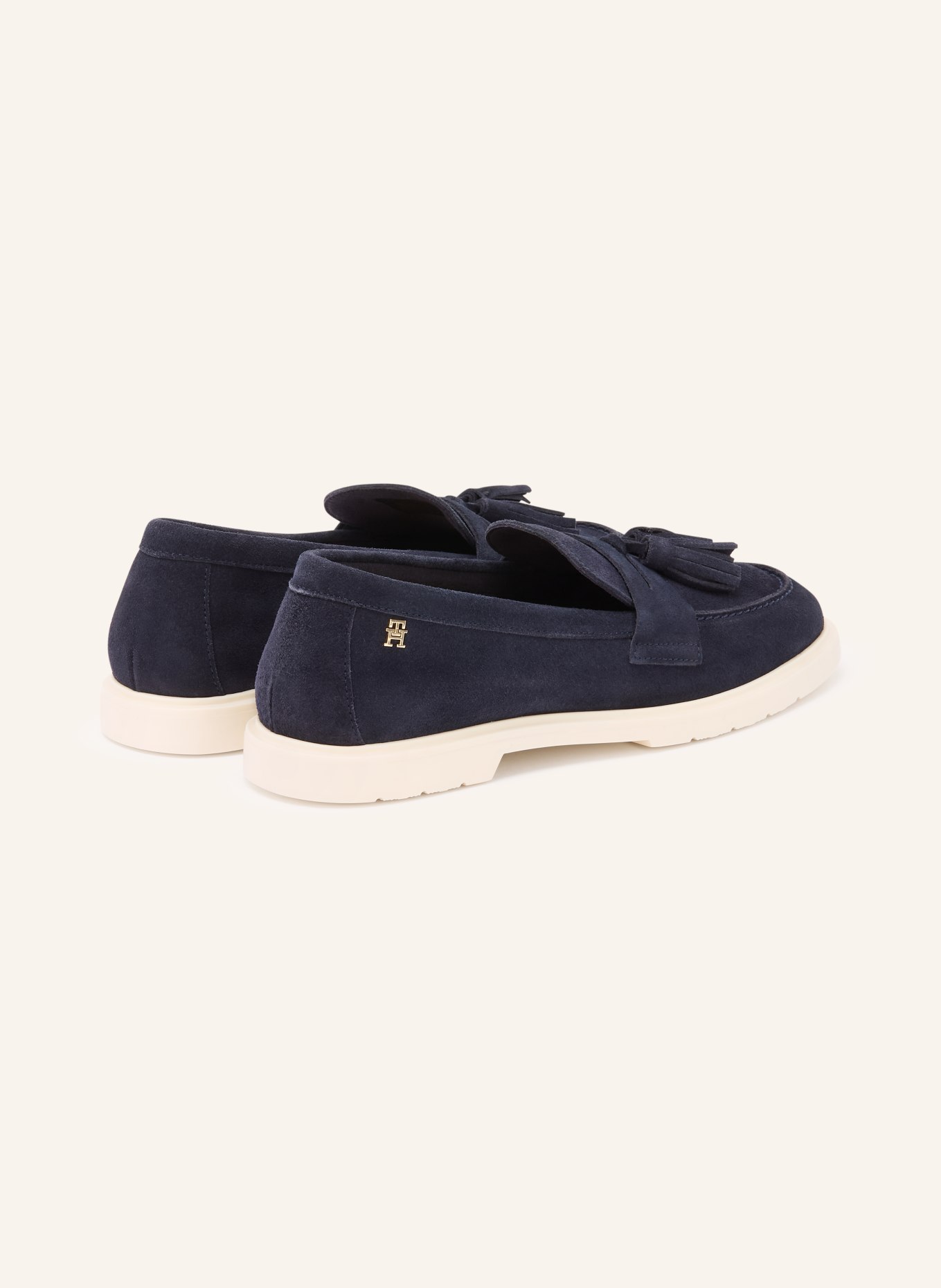 TOMMY HILFIGER Penny loafers: GRANATOWY
