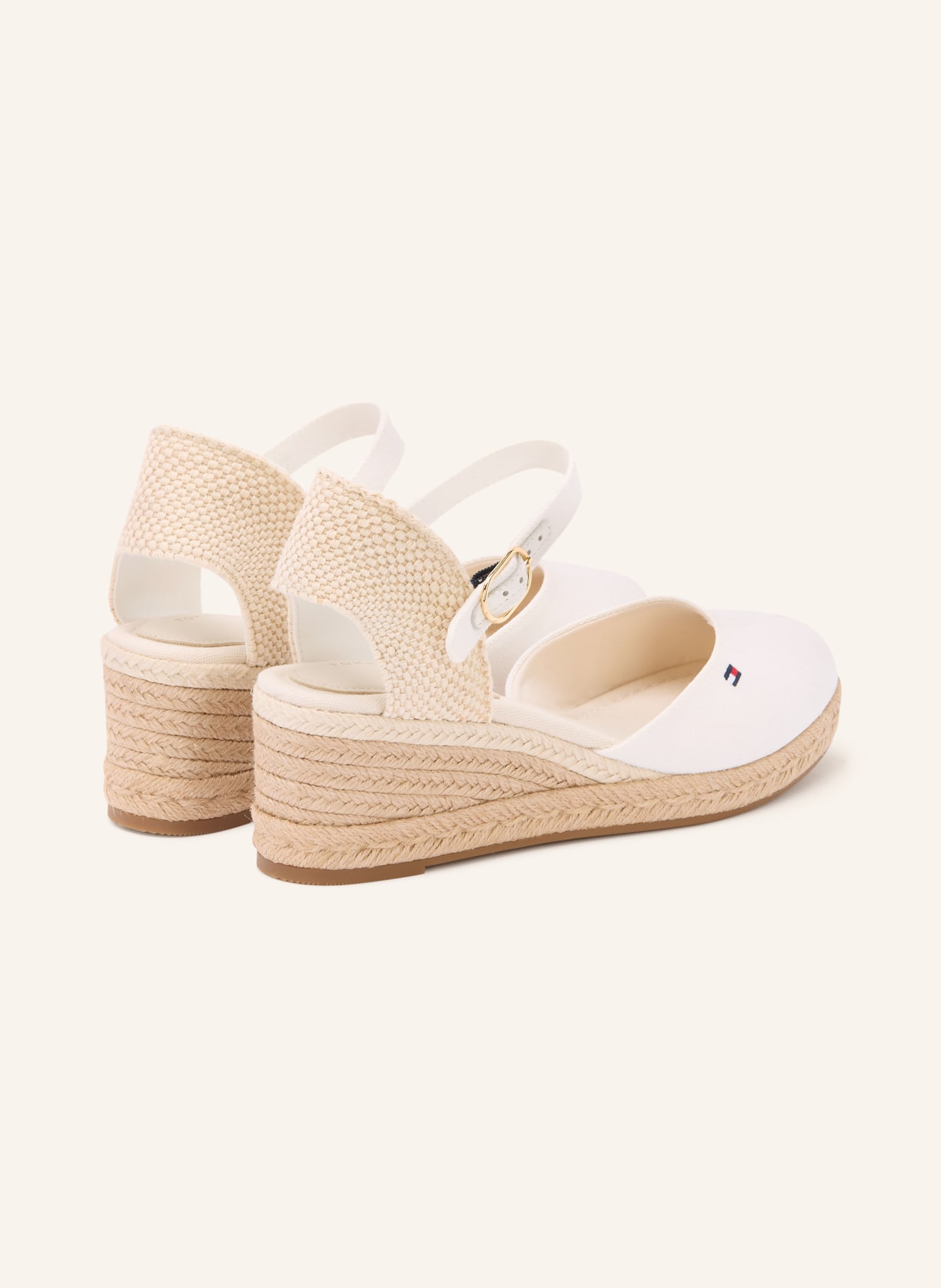 TOMMY HILFIGER Wedges: ECRU