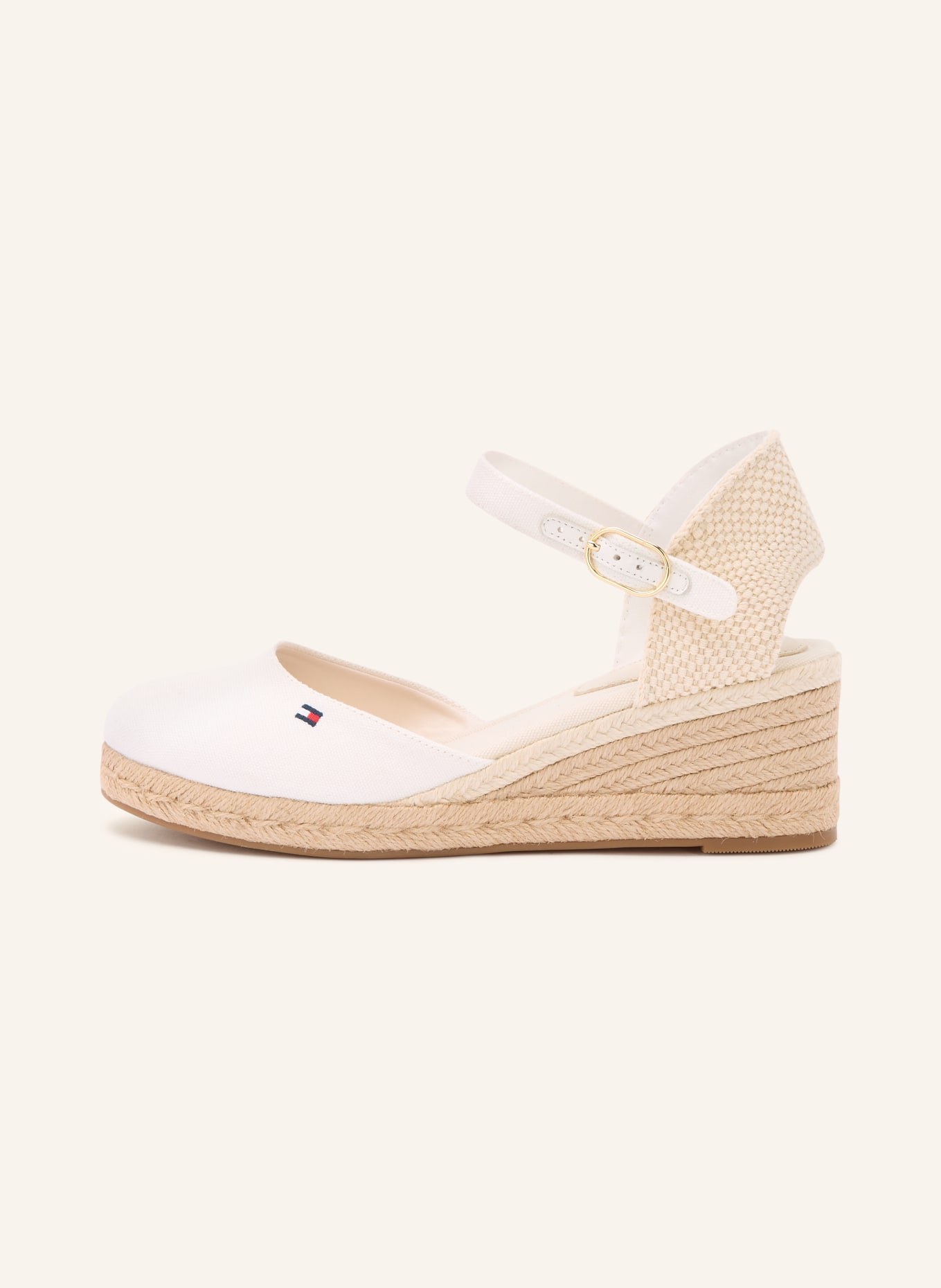 TOMMY HILFIGER Wedges: ECRU
