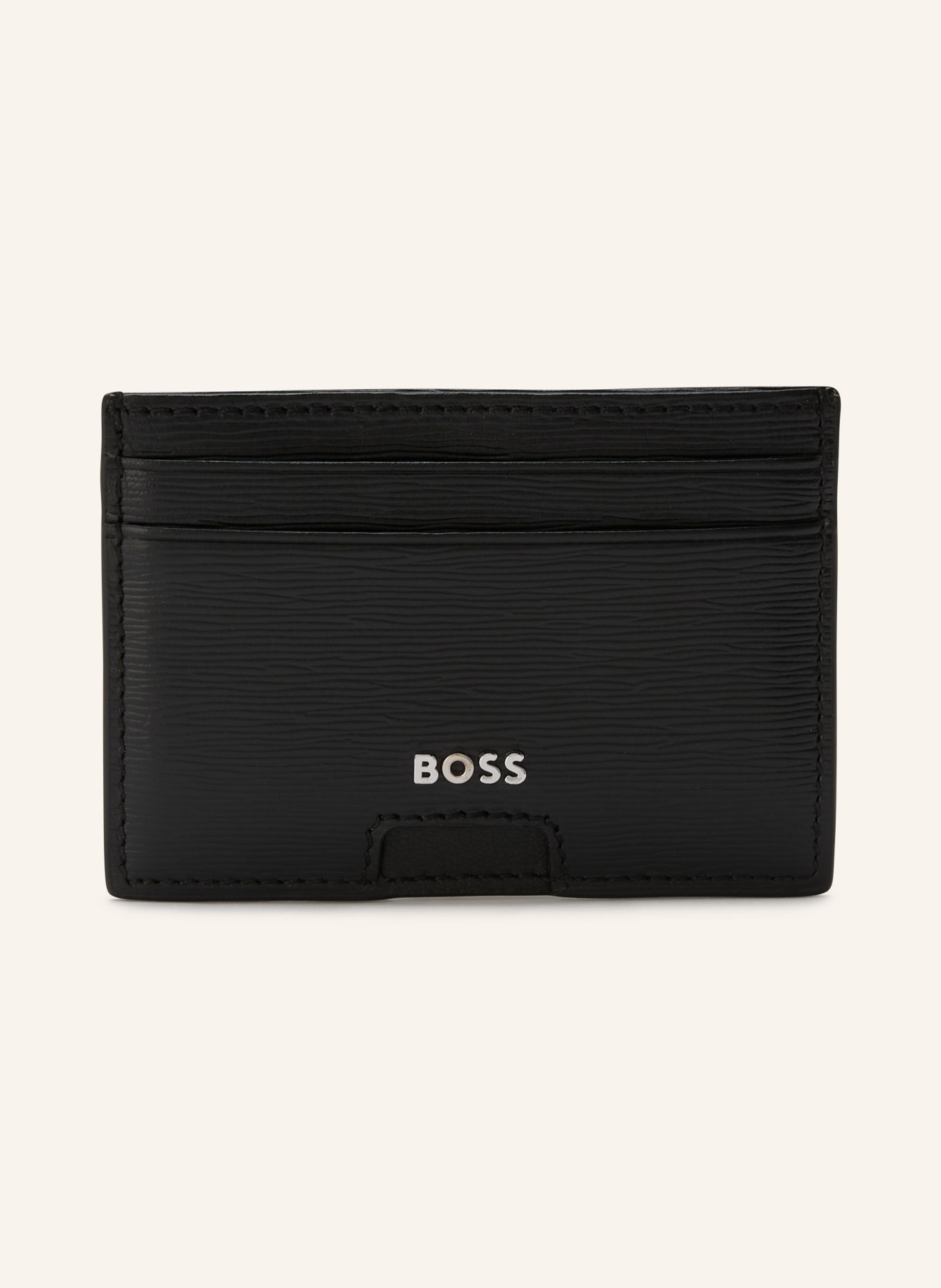 BOSS Etui na karty LUMINARY: CZARNY