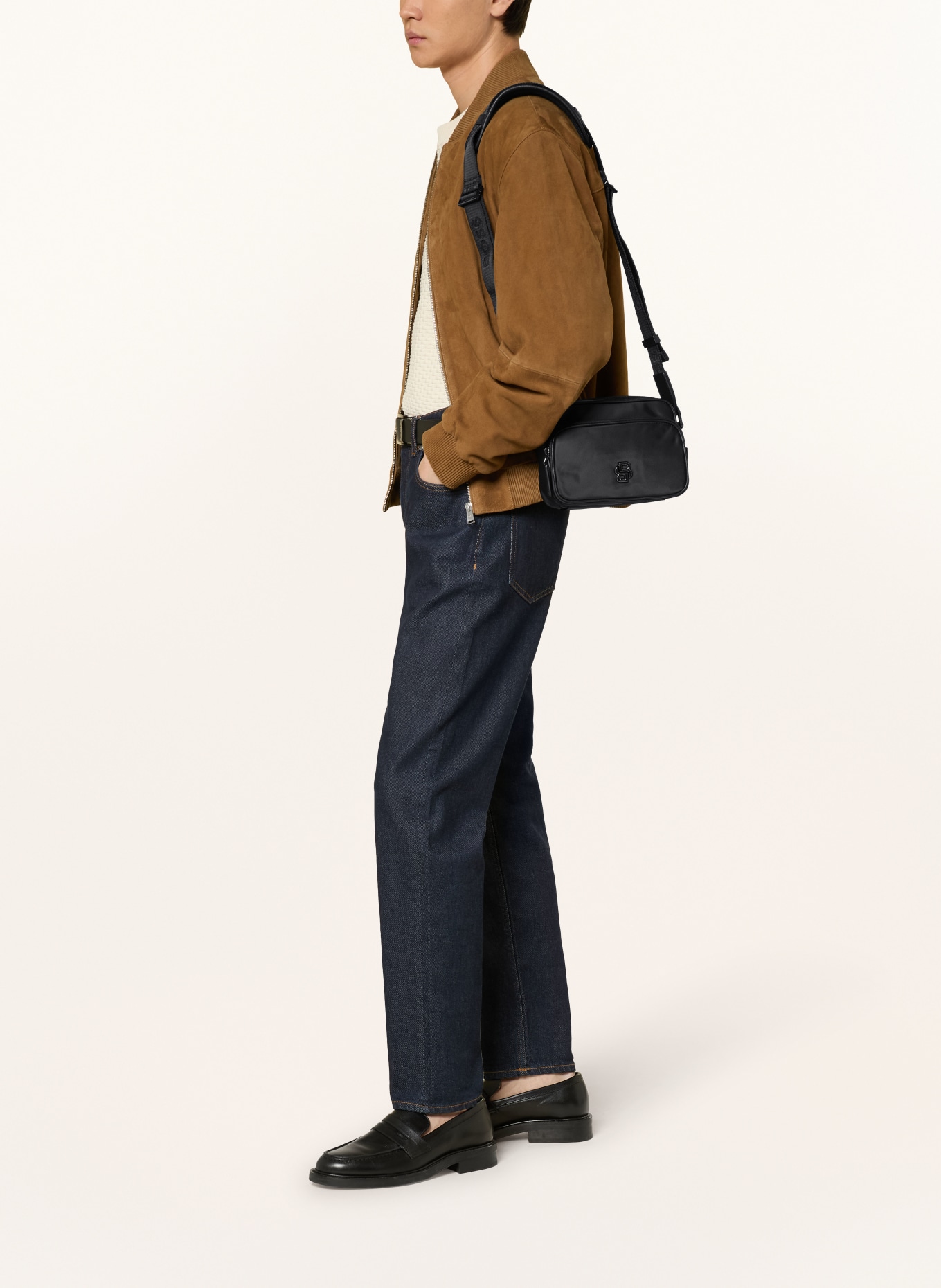 BOSS Torba na ramię ICON: CZARNY