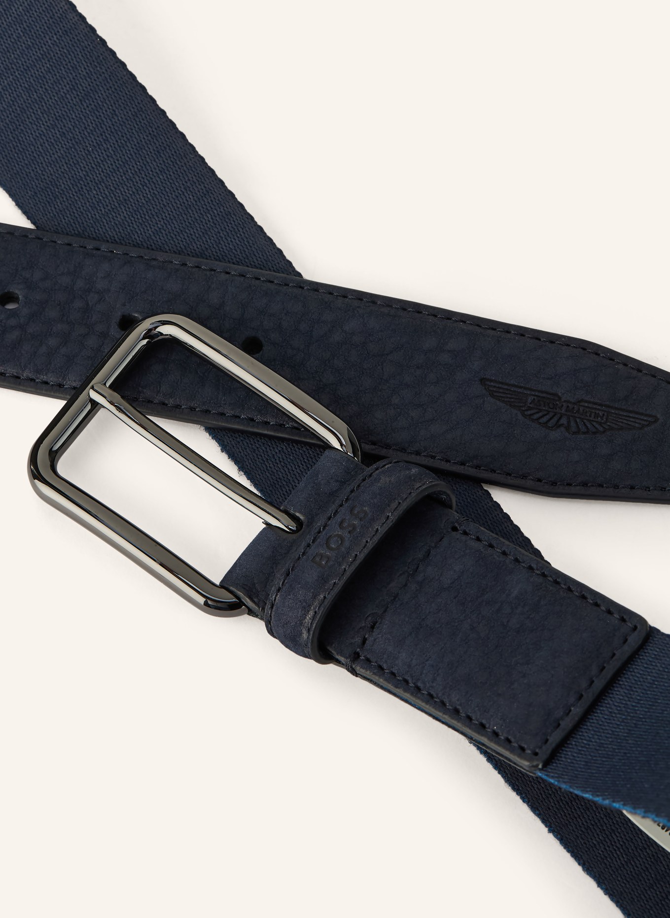 BOSS Gürtel AMTER: DUNKELBLAU