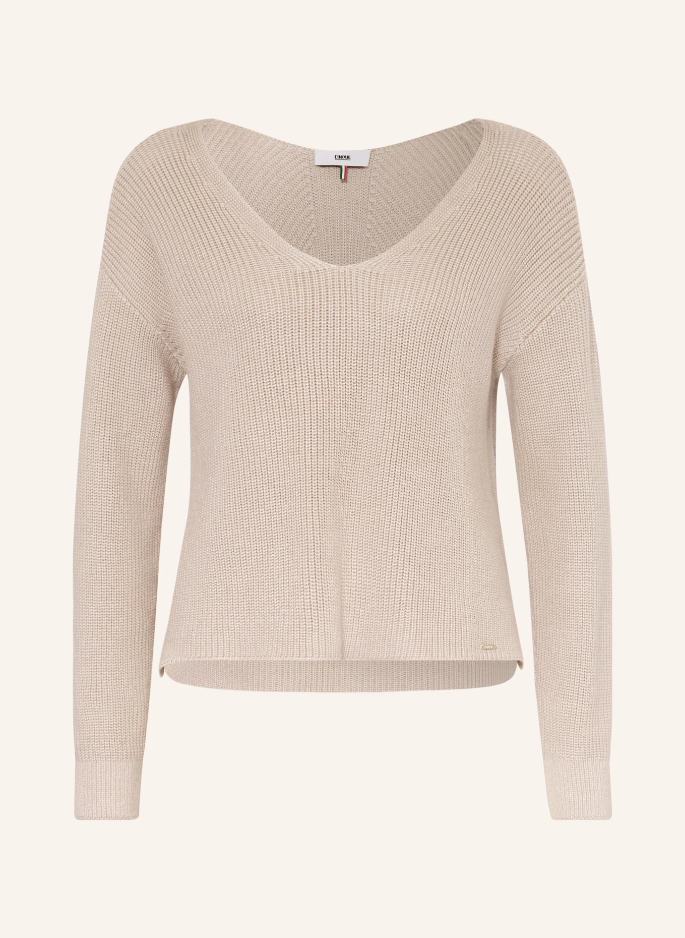 CINQUE Svetr CIALLICA: BÉŽOVÁ