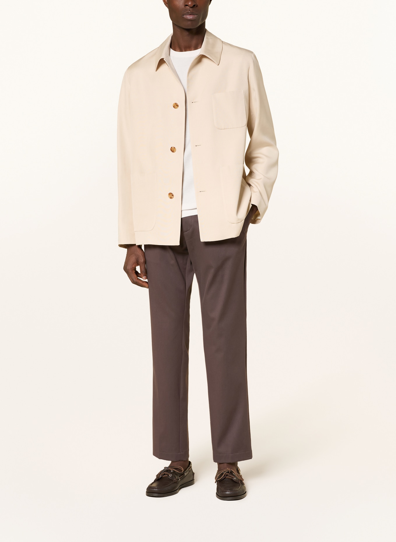 HERNO Chino Extra Slim Fit: DUNKELBRAUN