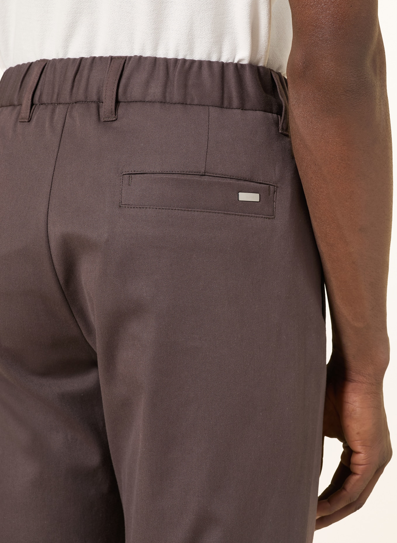 HERNO Chino Extra Slim Fit: DUNKELBRAUN