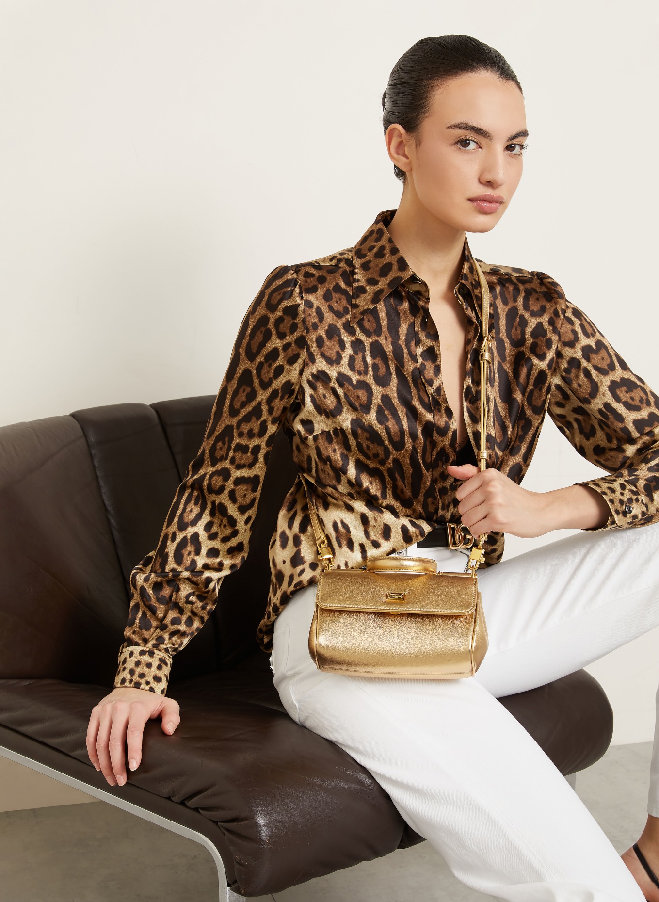 DOLCE & GABBANA handtas: GOUD / GOUD