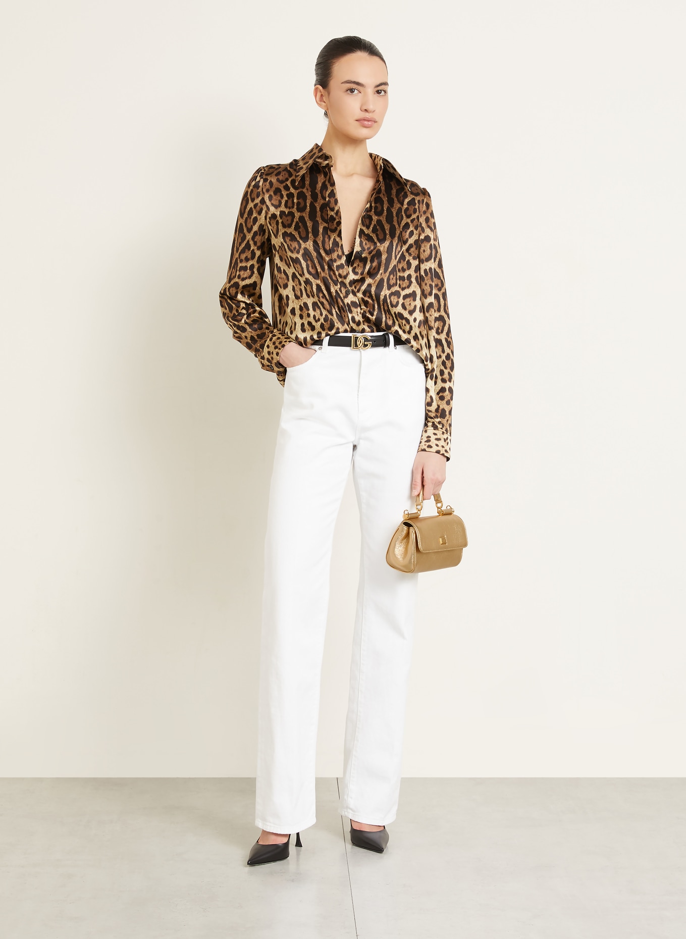 DOLCE & GABBANA handtas: GOUD / GOUD