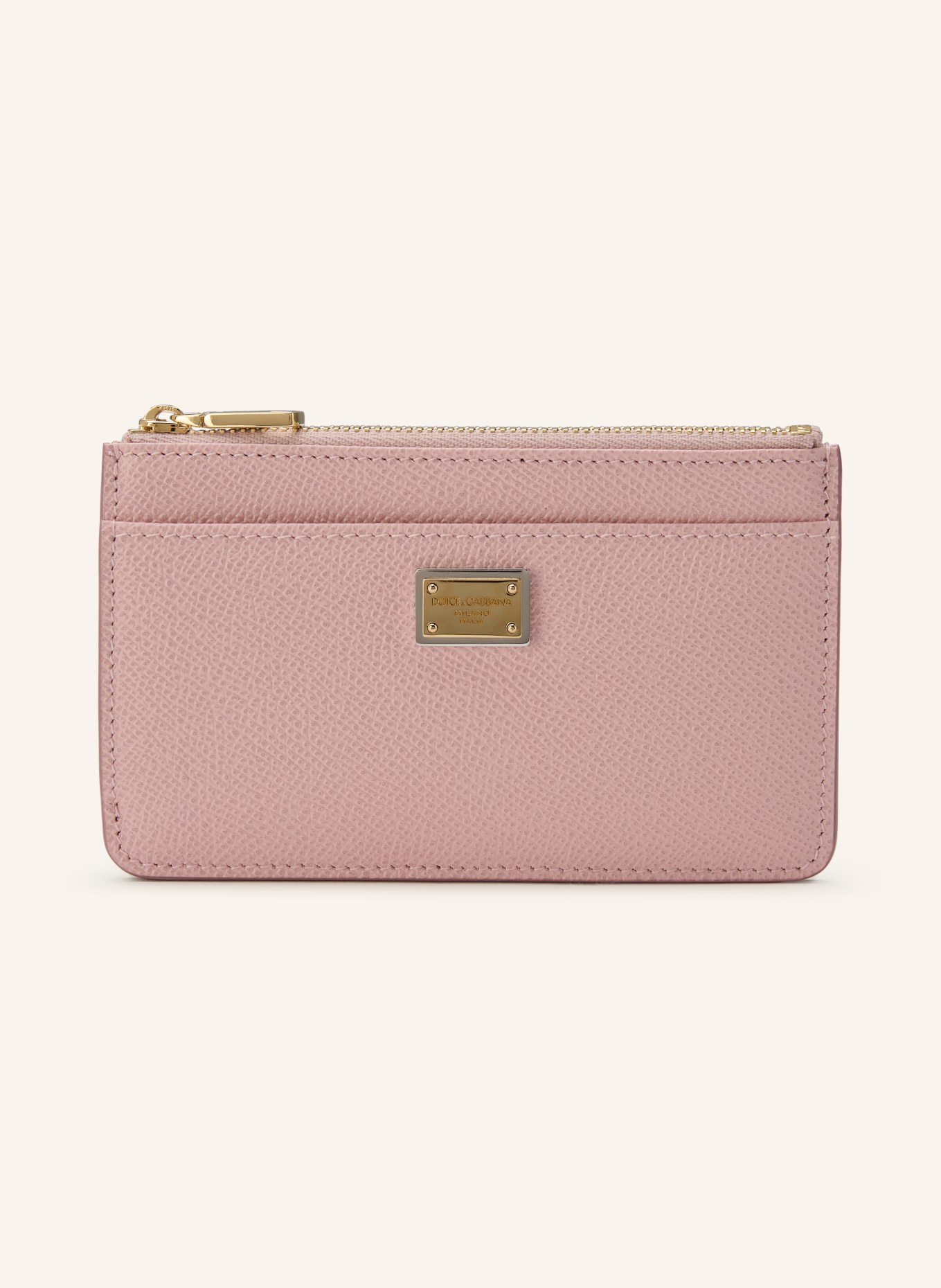 DOLCE & GABBANA Kartenetui: ROSÉ / GOLD