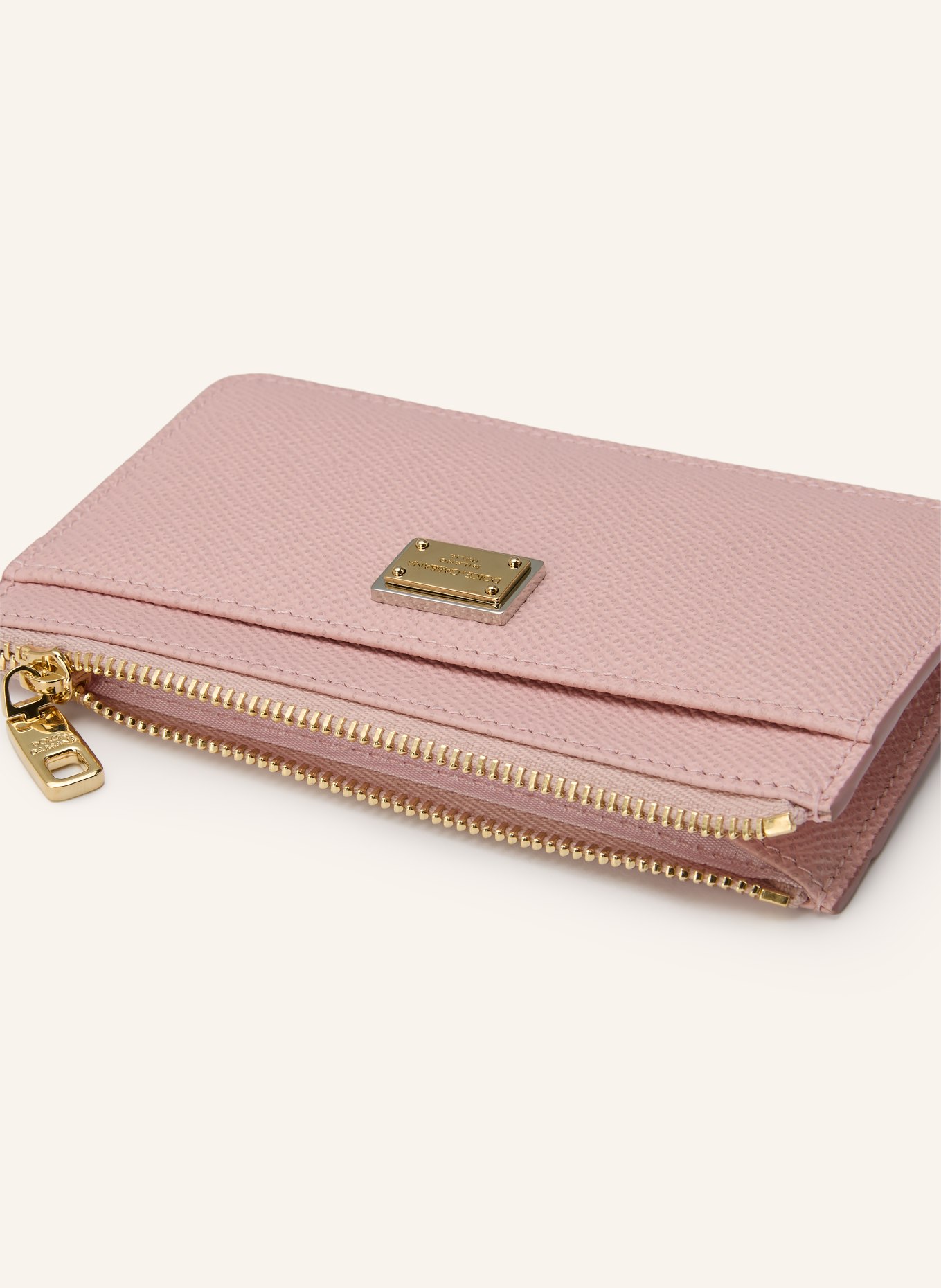 DOLCE & GABBANA Kartenetui: ROSÉ / GOLD