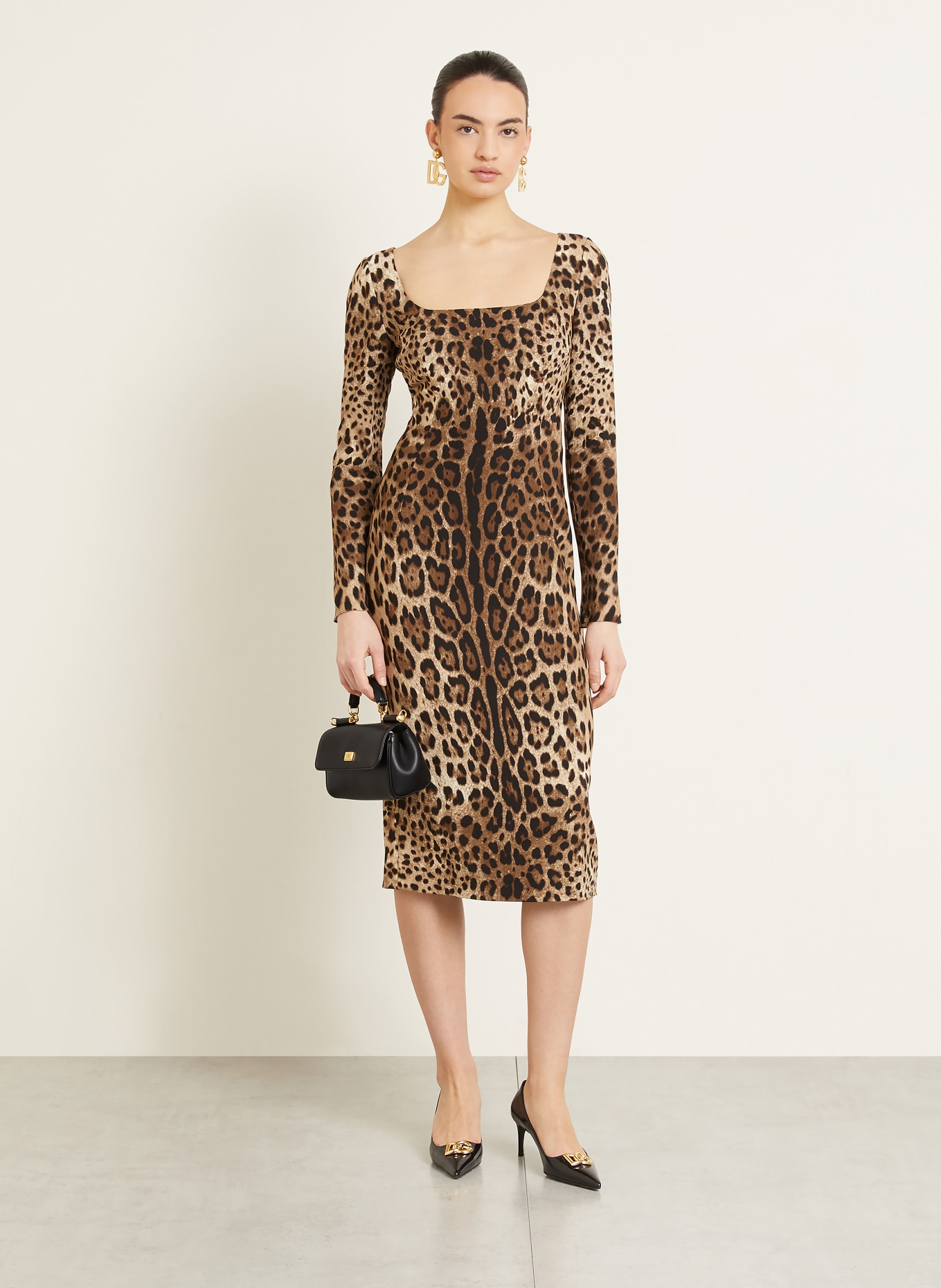 DOLCE & GABBANA torebka: CZARNY / ZŁOTY