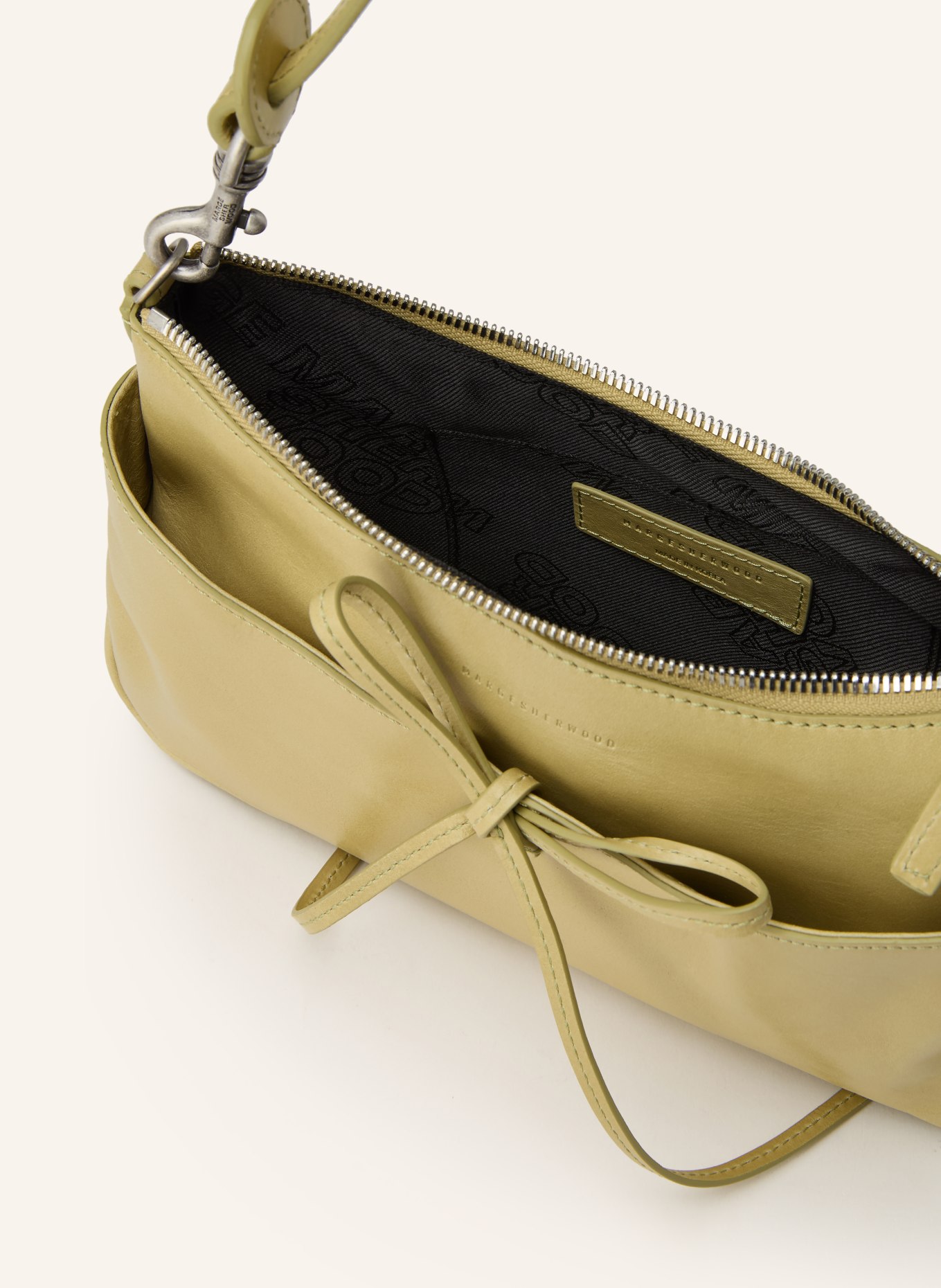 MARGE SHERWOOD kabelka: SVĚTLE ZELENÁ