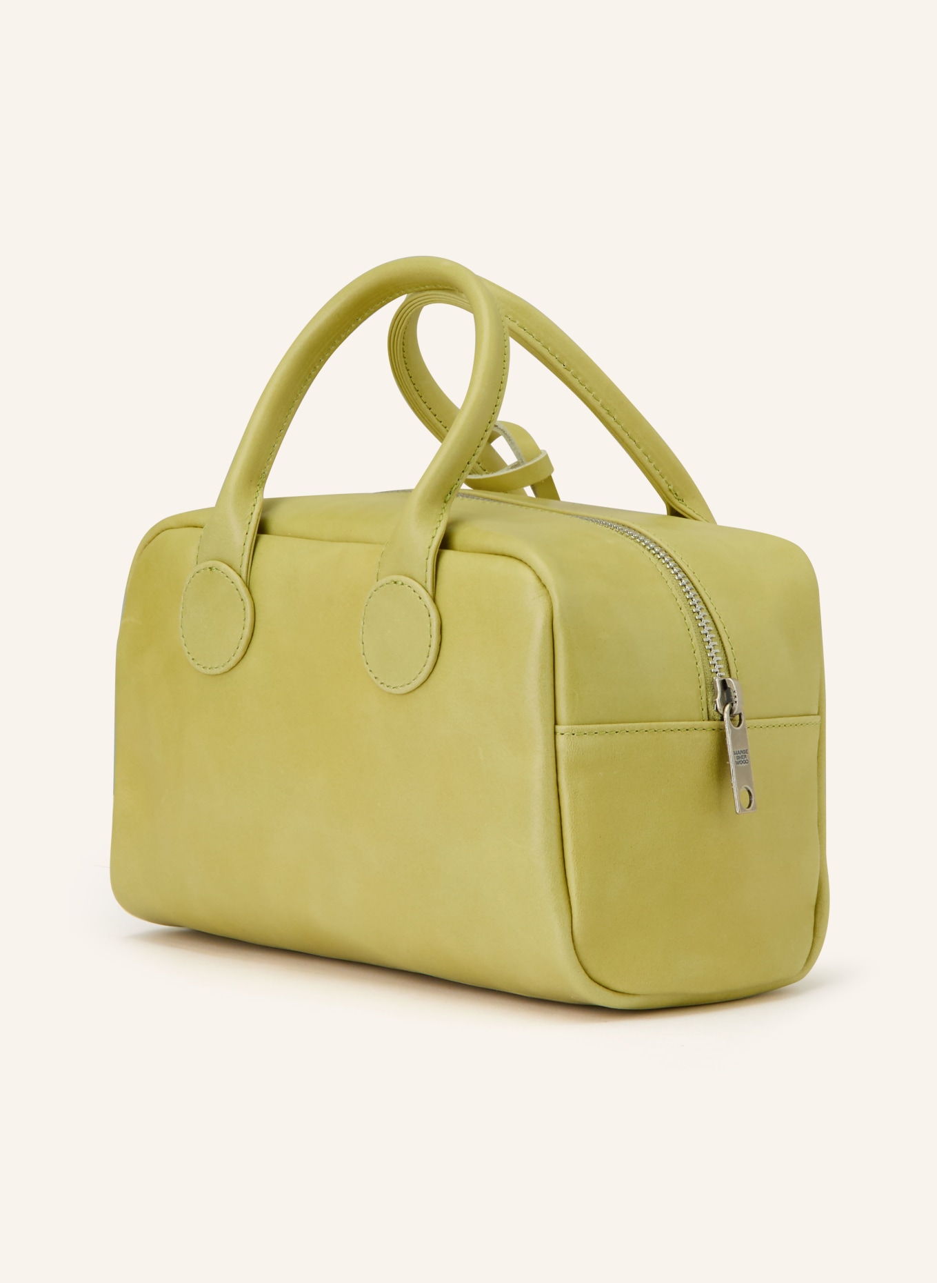 MARGE SHERWOOD Handtasche SOFT BOWLING: HELLGRÜN