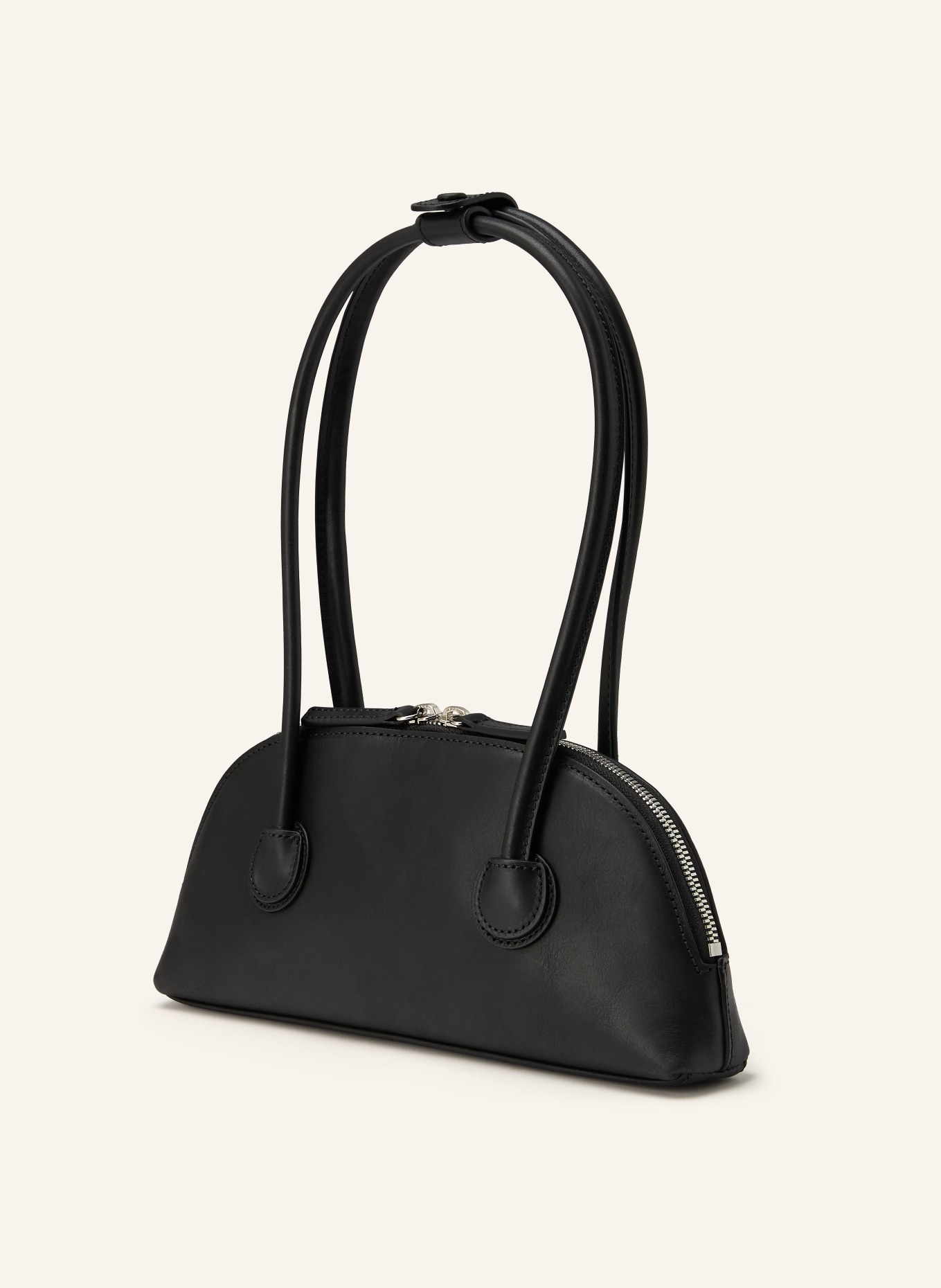 MARGE SHERWOOD BESSETTE shoulder bag: BLACK / SILVER