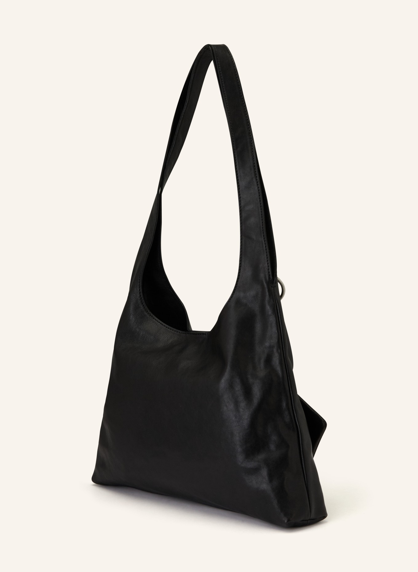 MARGE SHERWOOD Taška přes rameno LARGE: ČERNÁ / STŘÍBRNÁ