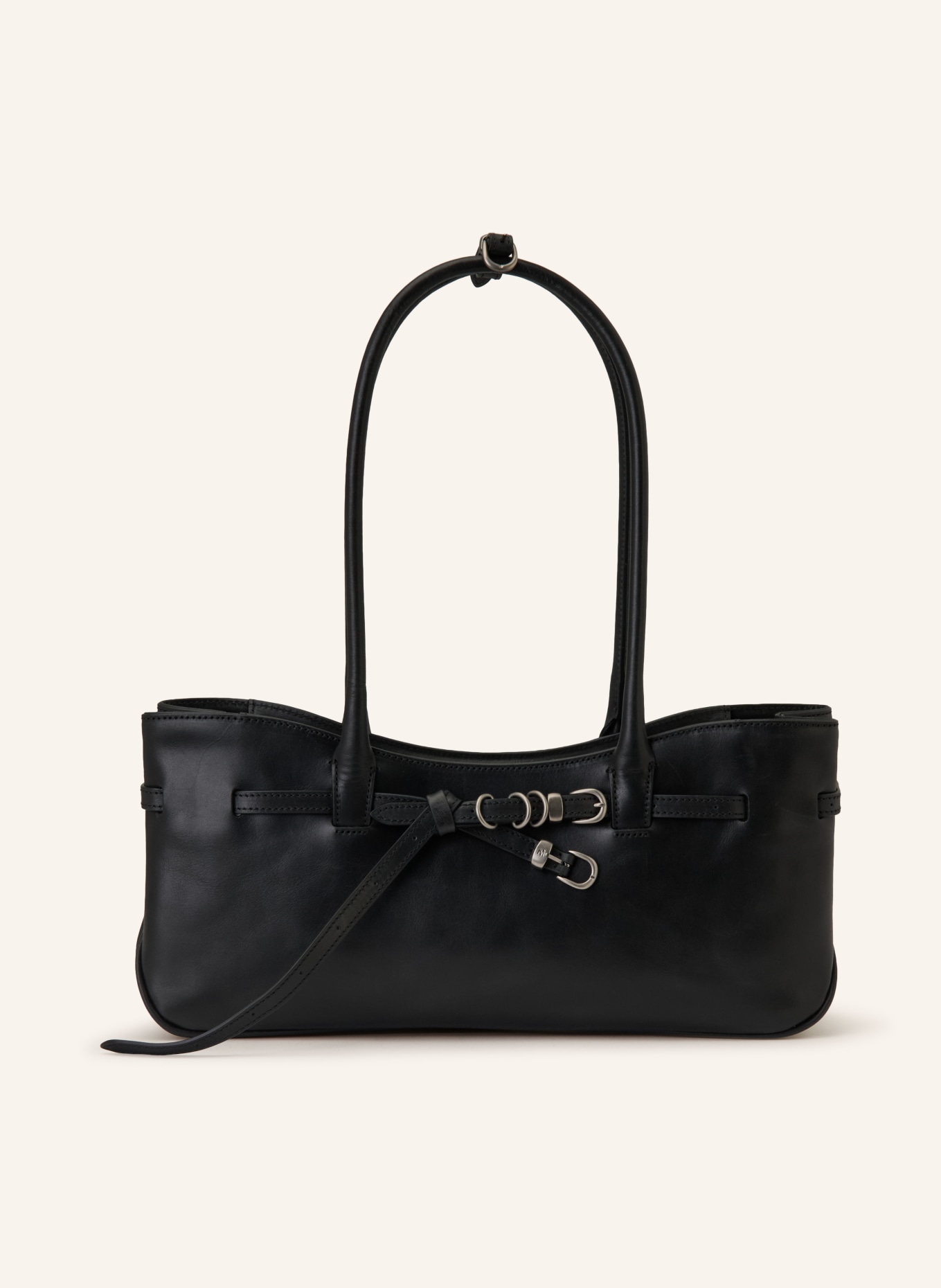 MARGE SHERWOOD Schultertasche GRANDMA USED: SCHWARZ