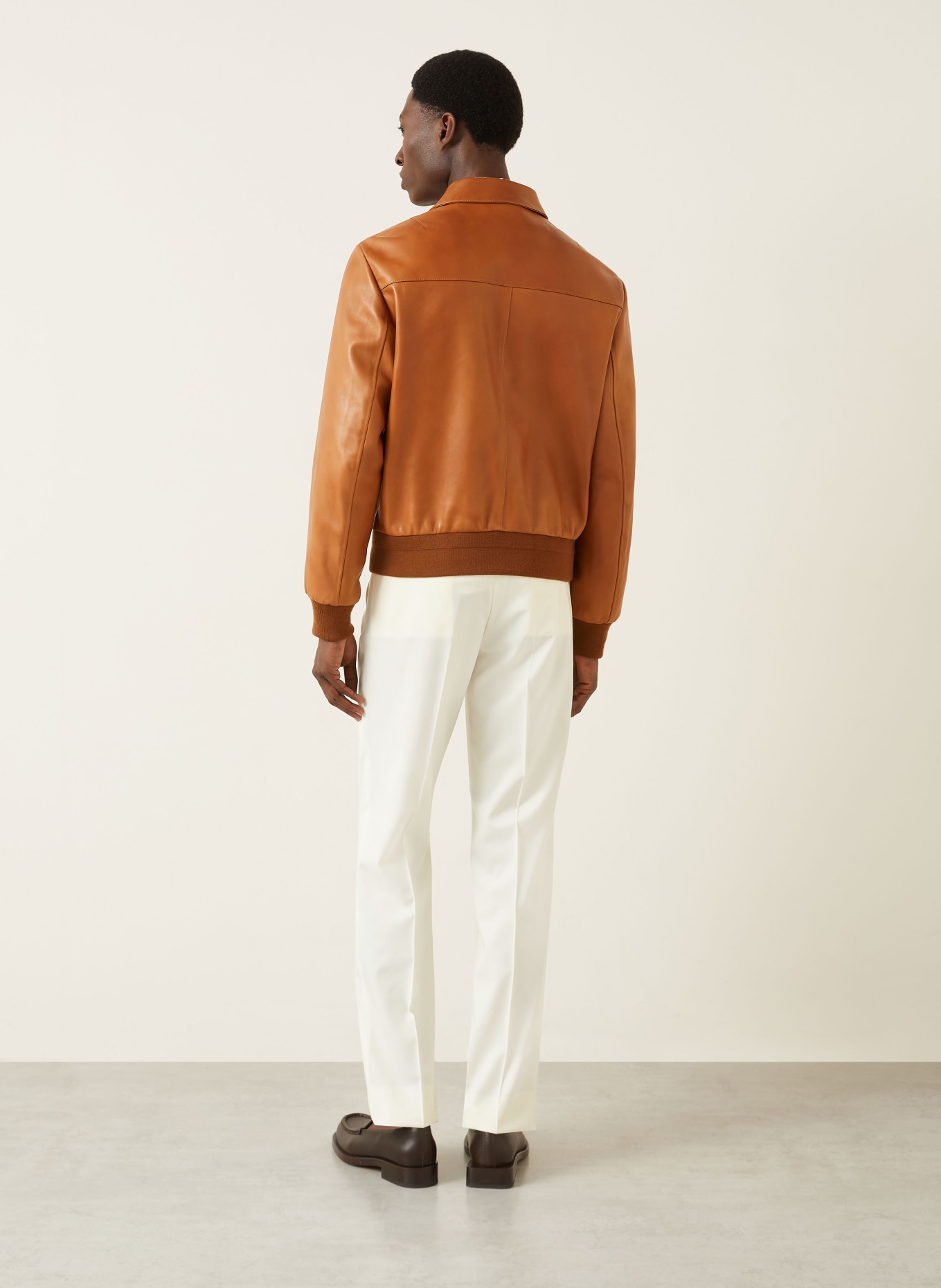 RALPH LAUREN PURPLE LABEL Hose Regular Fit: CREME