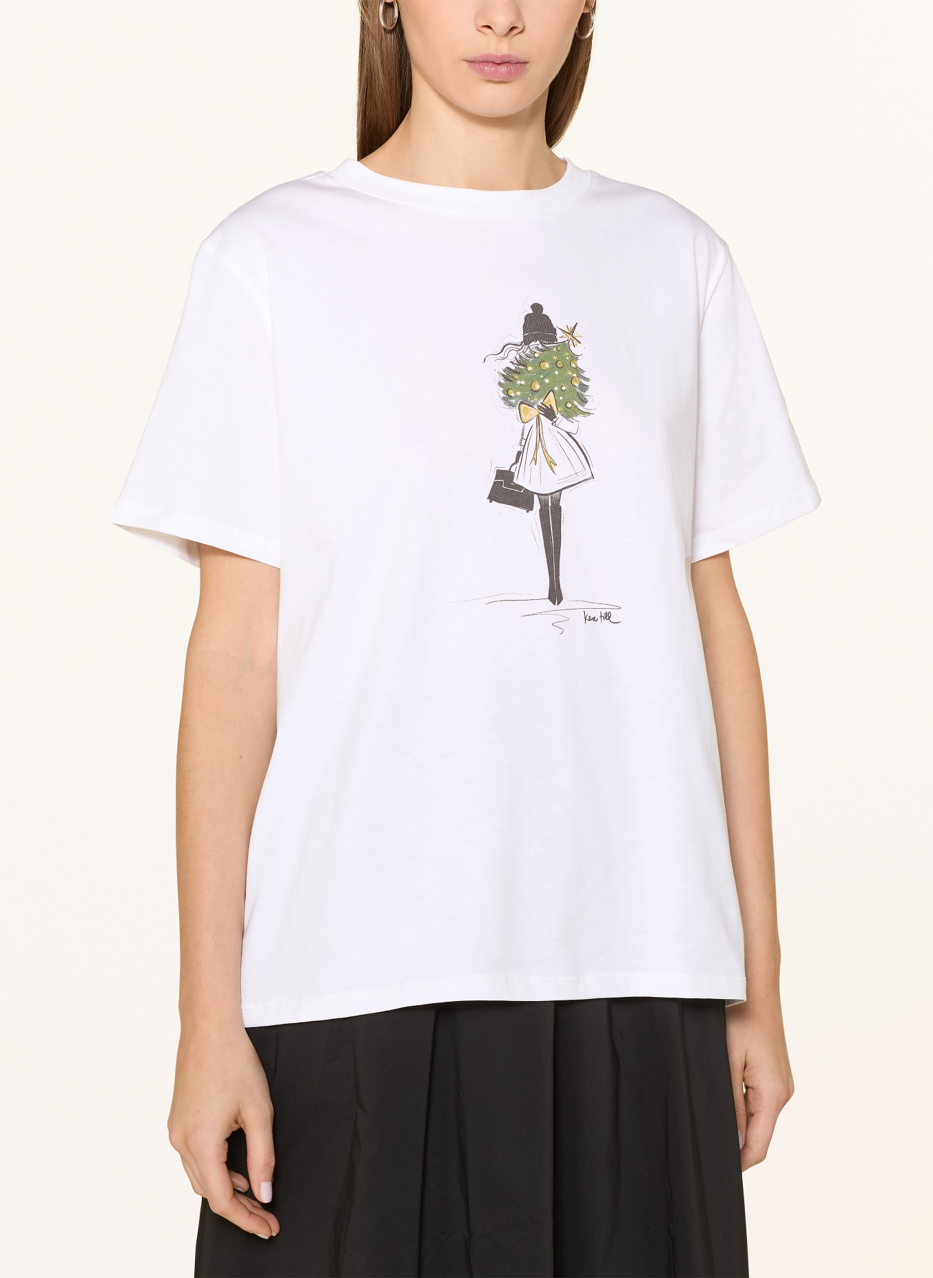 kera till T-Shirt: WEISS