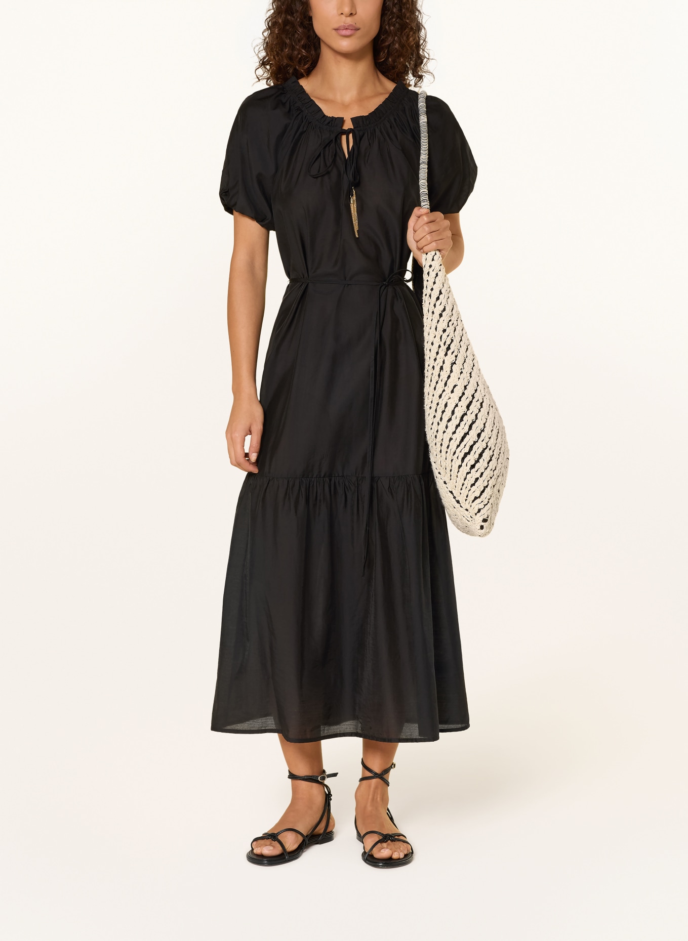 darling harbour šaty: BLACK