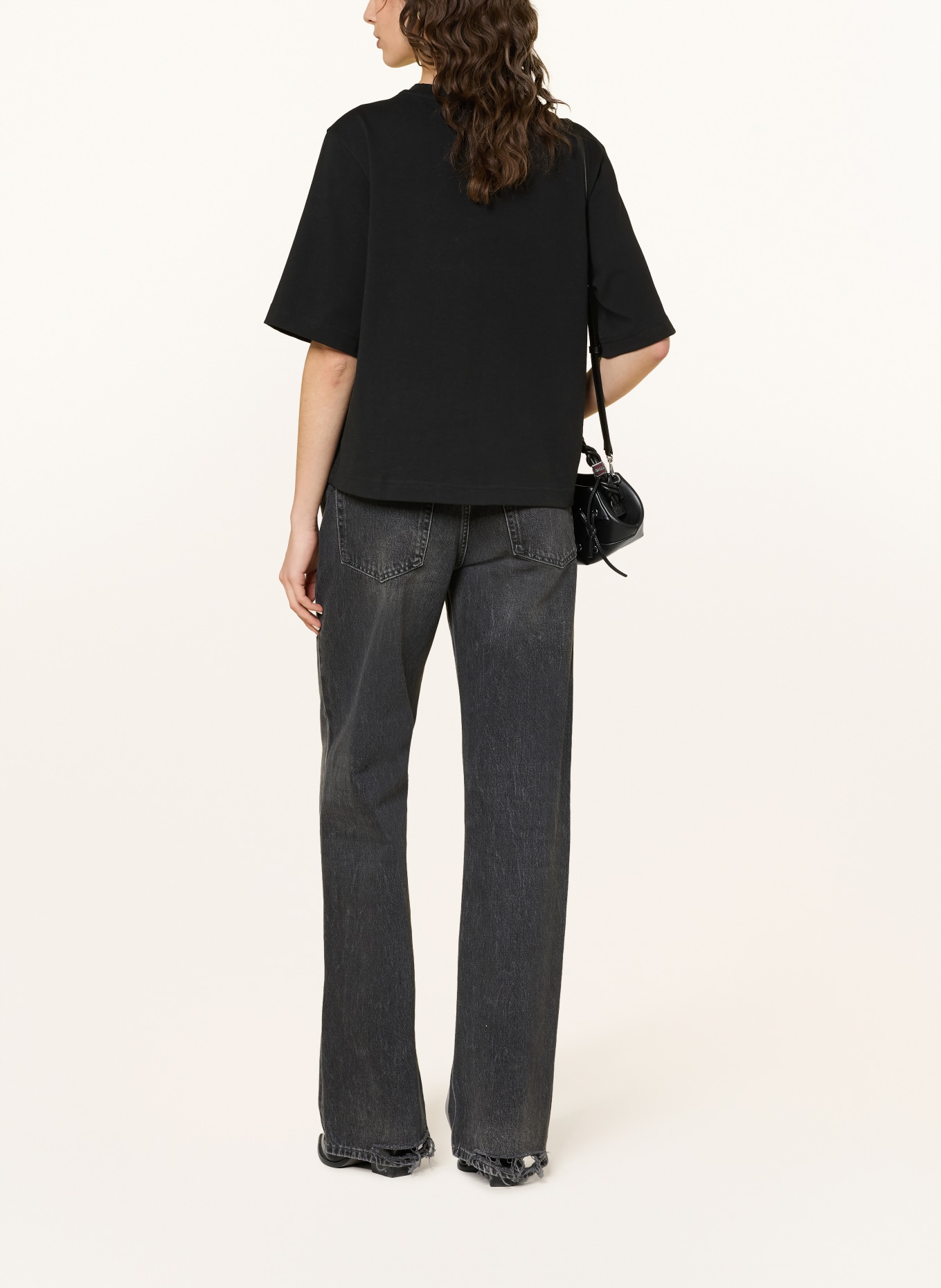 HAIKURE Straight jeans KOREA: L902C AUTHENTIC BLACK