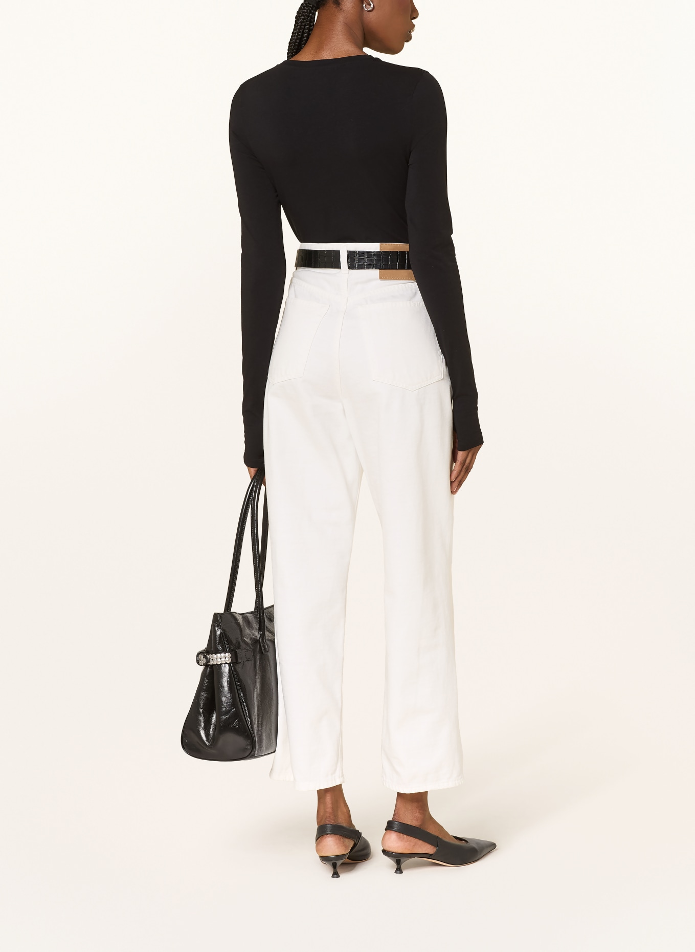 HAIKURE Rovné džíny BETTY BULL: T0341 OFF WHITE