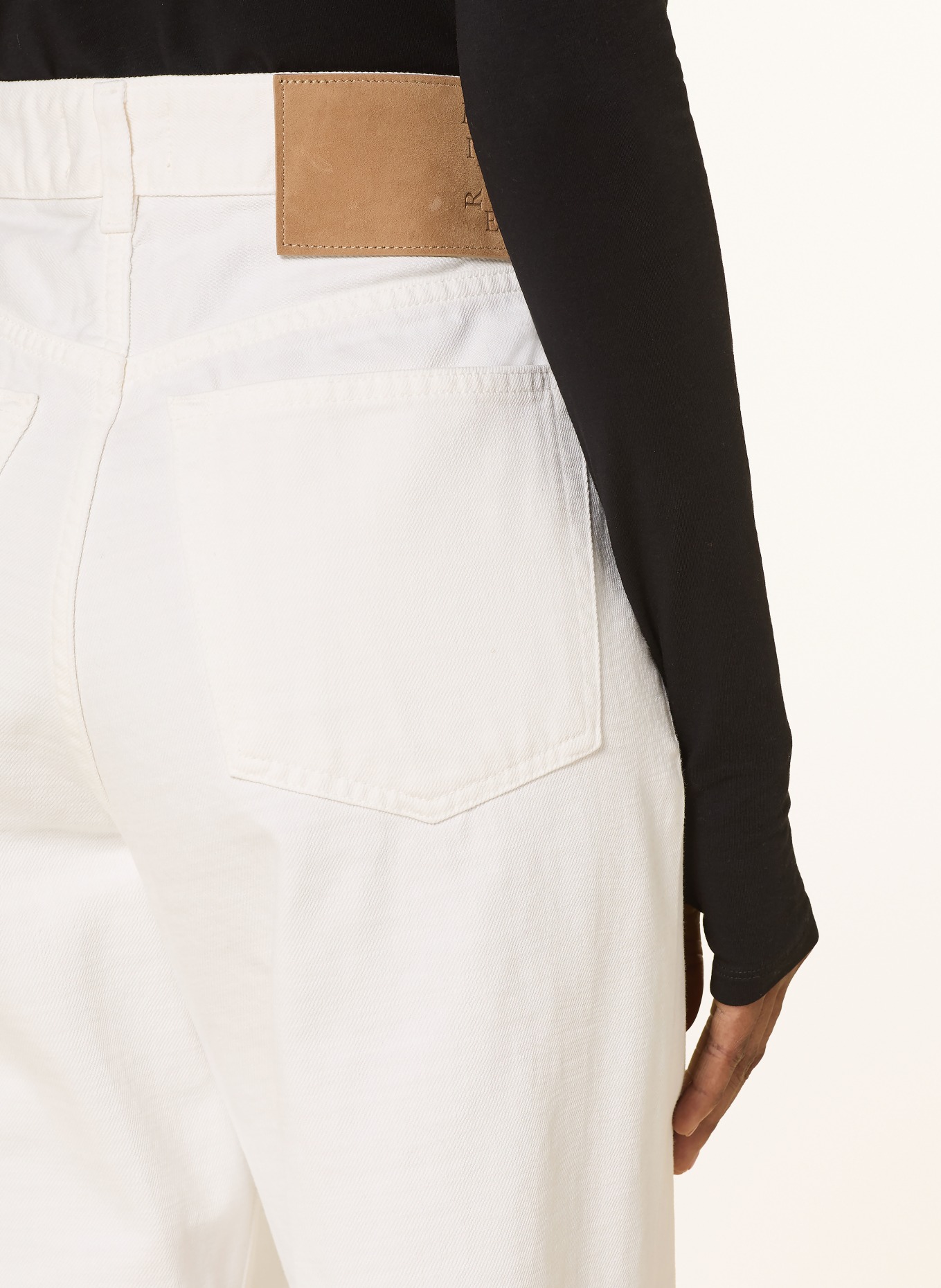 HAIKURE Rovné džíny BETTY BULL: T0341 OFF WHITE