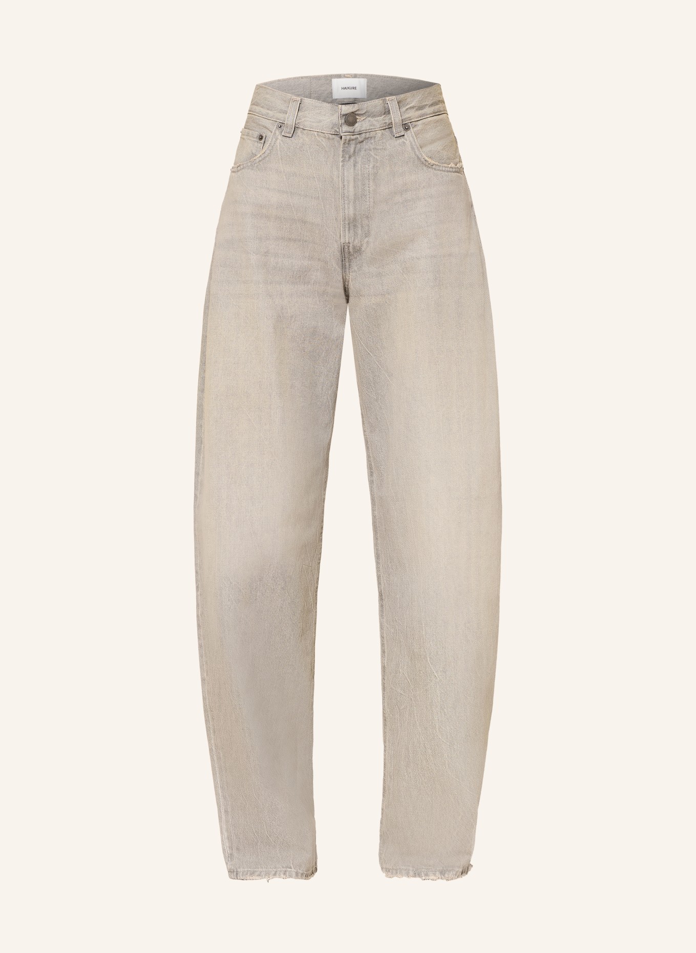 HAIKURE Barrel Jeans BIBI: L0927 PEARL GREY