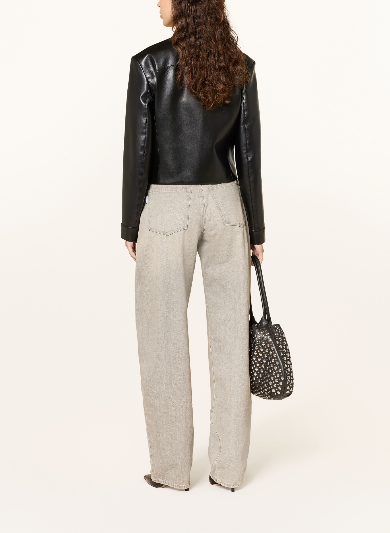 HAIKURE Barrel Jeans BIBI: L0927 PEARL GREY