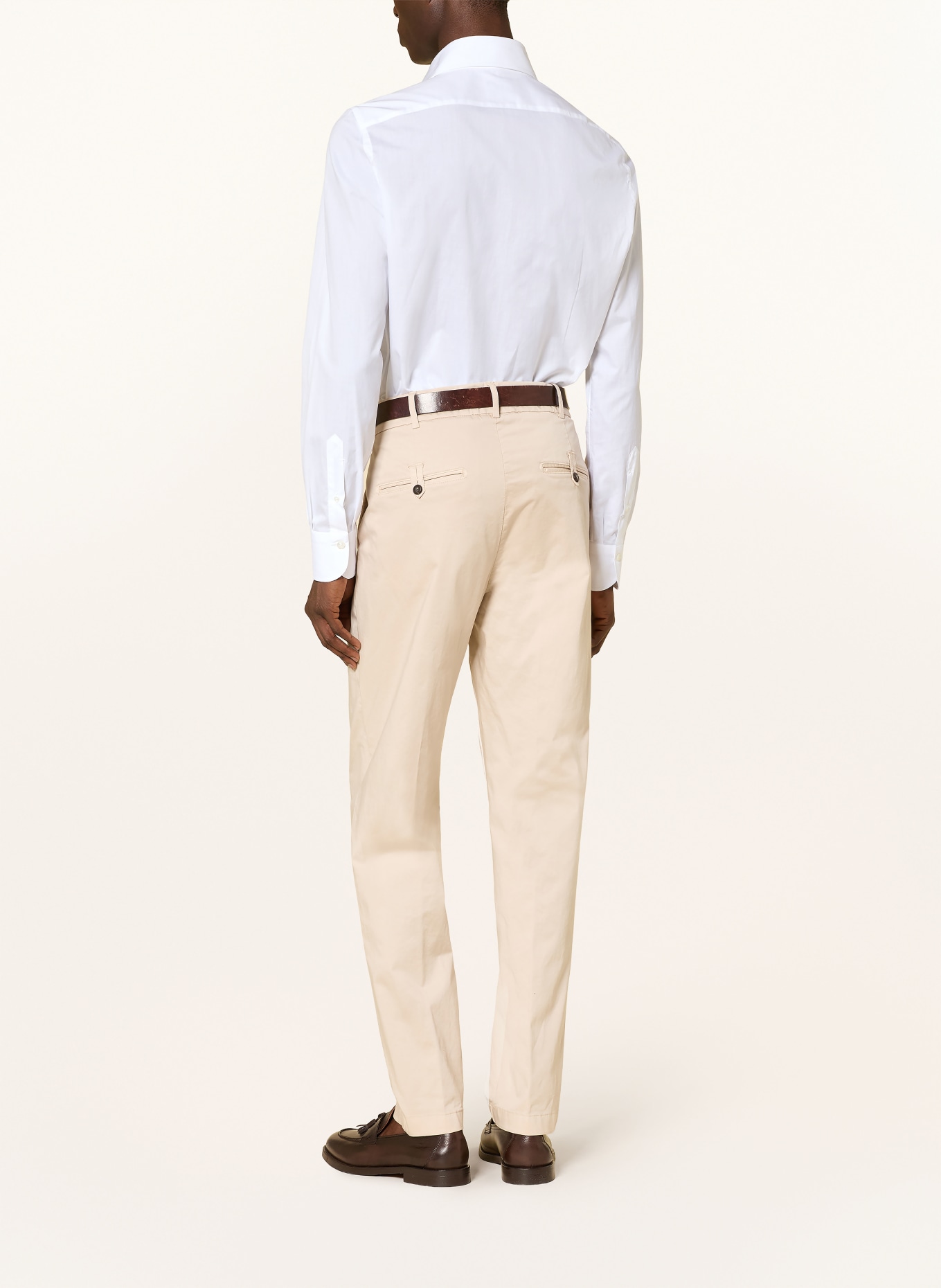 FINAMORE 1925 Košile NAPOLI EDUARDO Regular Fit: BÍLÁ