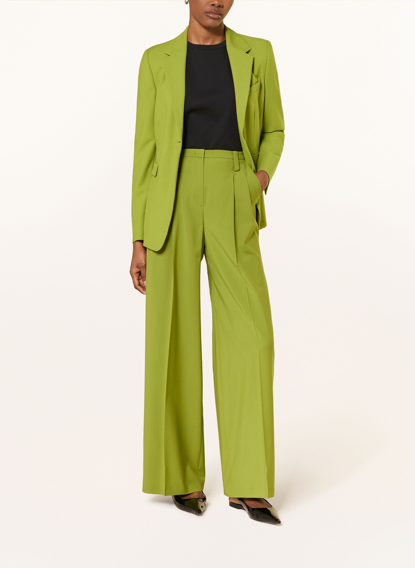 windsor. marlene pants: LIGHT GREEN