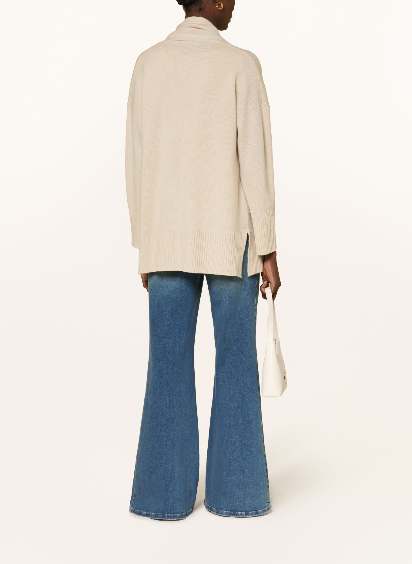 (THE MERCER) N.Y. Strickjacke aus Cashmere: BEIGE