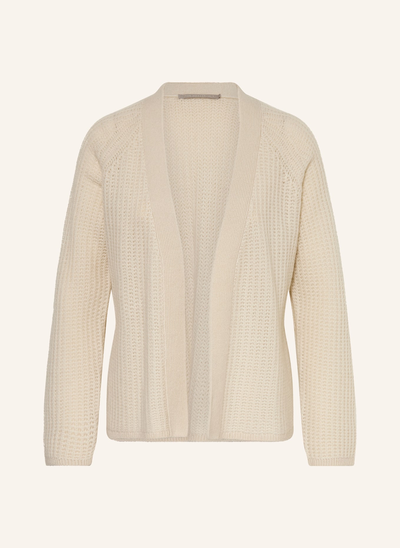 (THE MERCER) N.Y. Strickhülle aus Cashmere: BEIGE