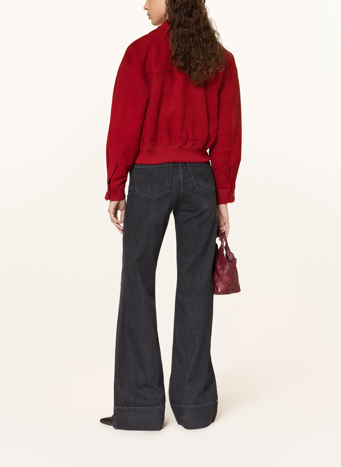 AG Jeans Flared Jeans VICKY: CAMB CAMBRAY