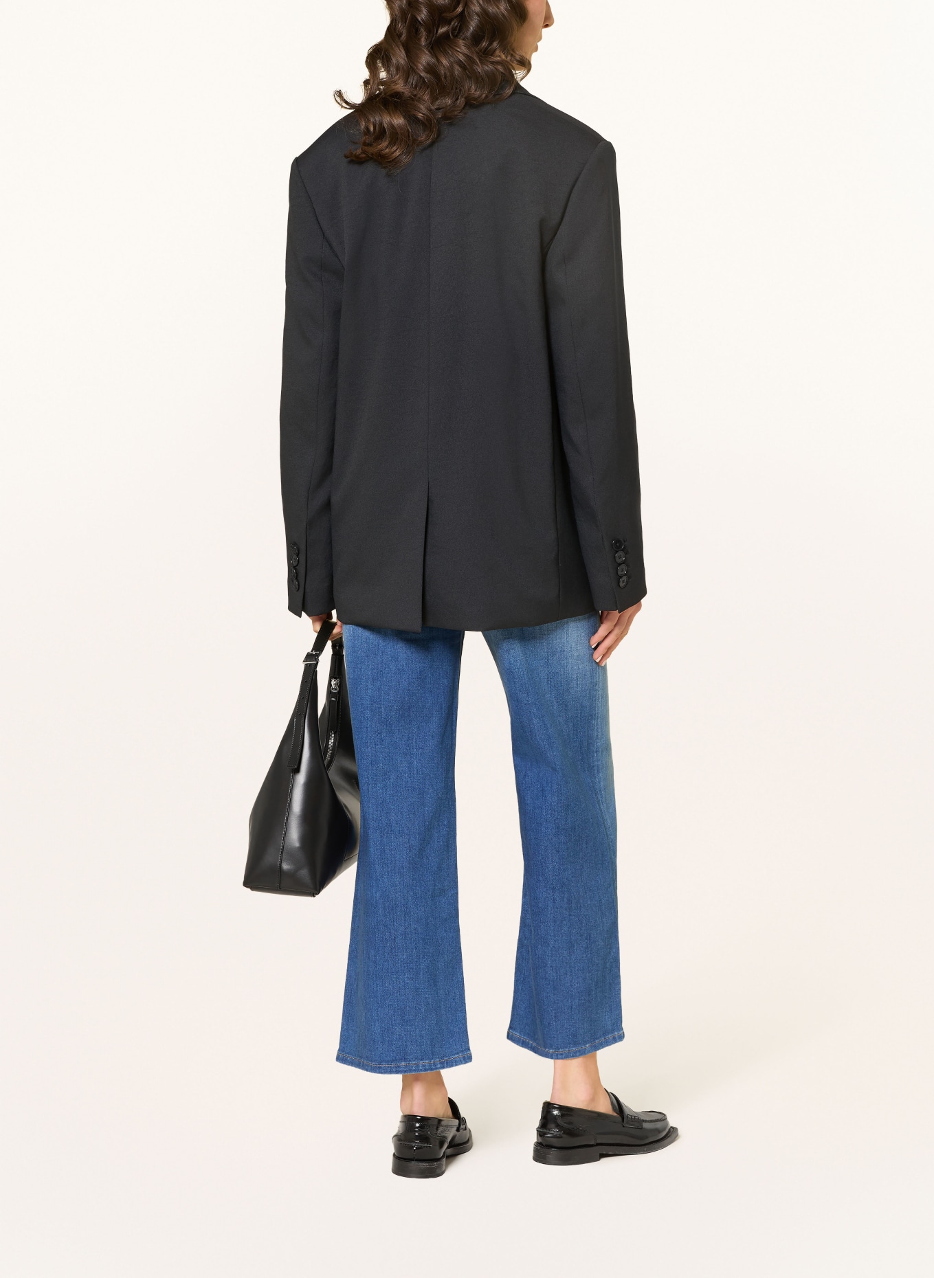 AG Jeans Wide Leg Jeans SAIGE WIDE LEG CROP: BANZ BANEZ