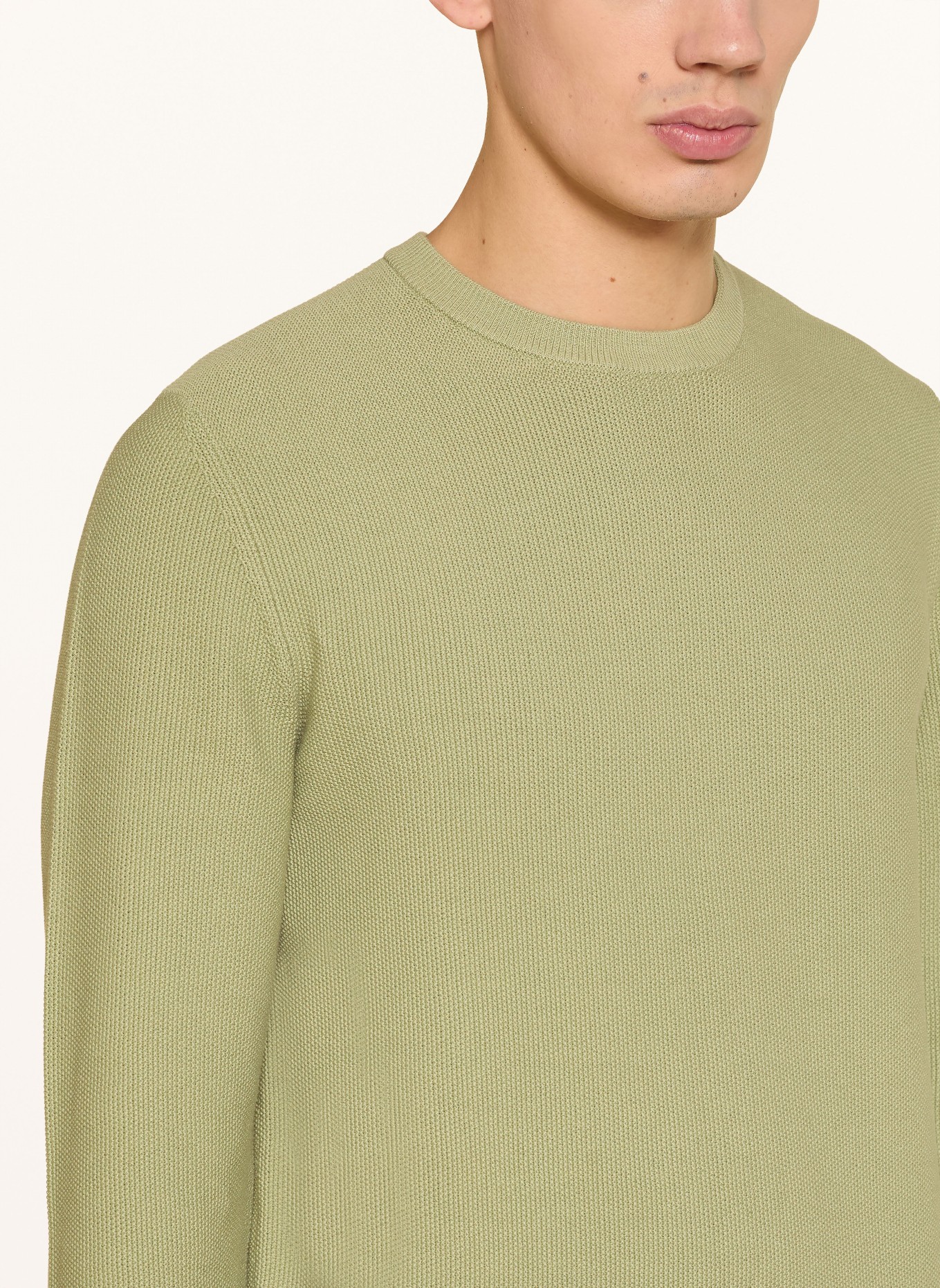 PAUL Pullover: HELLGRÜN